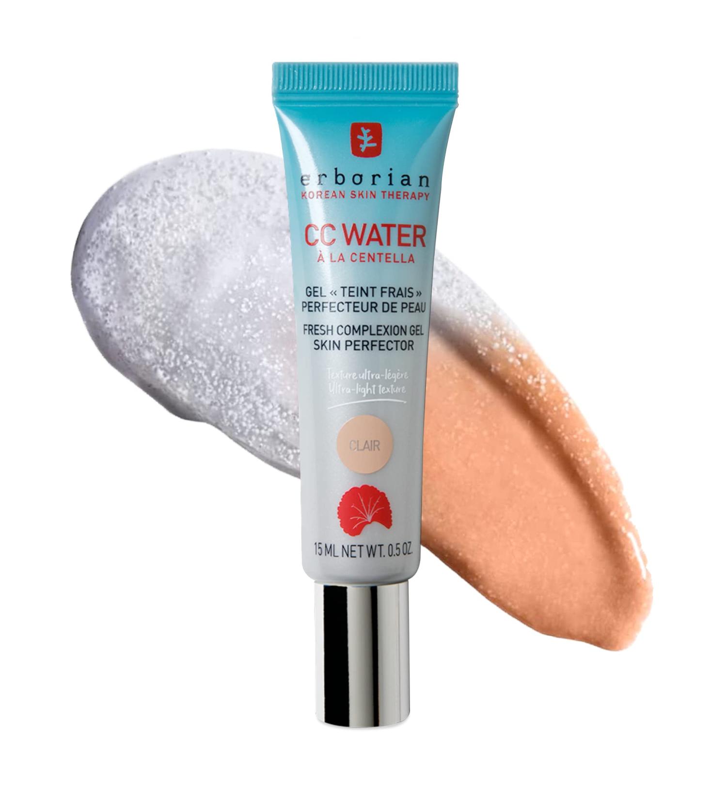 Erborian CC Water With Centella Asiatica - Light Aqua Gel Concealer SPF | Korean Skincare Perfector O.5 oz - Buy Online on SooperMarket.com