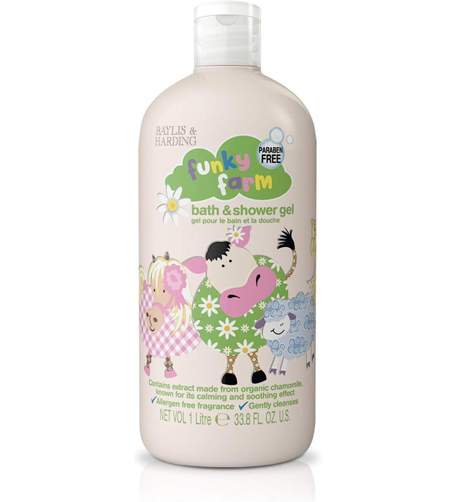 Baylis & Harding Funky Farm Bath and Shower Gel 1l