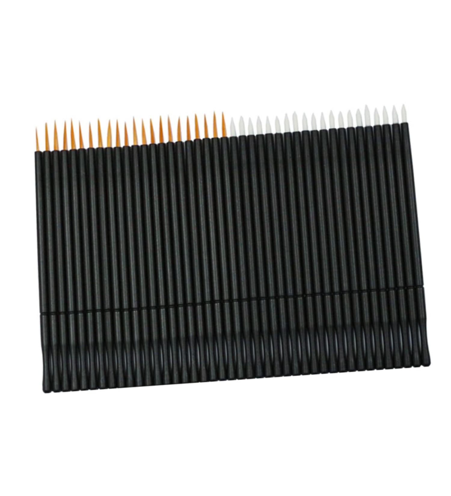 NOLITOY 100pcs Eyeliner Eye Makeup Eye Shadow Eye Makeup Brushes White Eyes Clothing 15cmX10cm Orange - Buy Online on SooperMarket.com