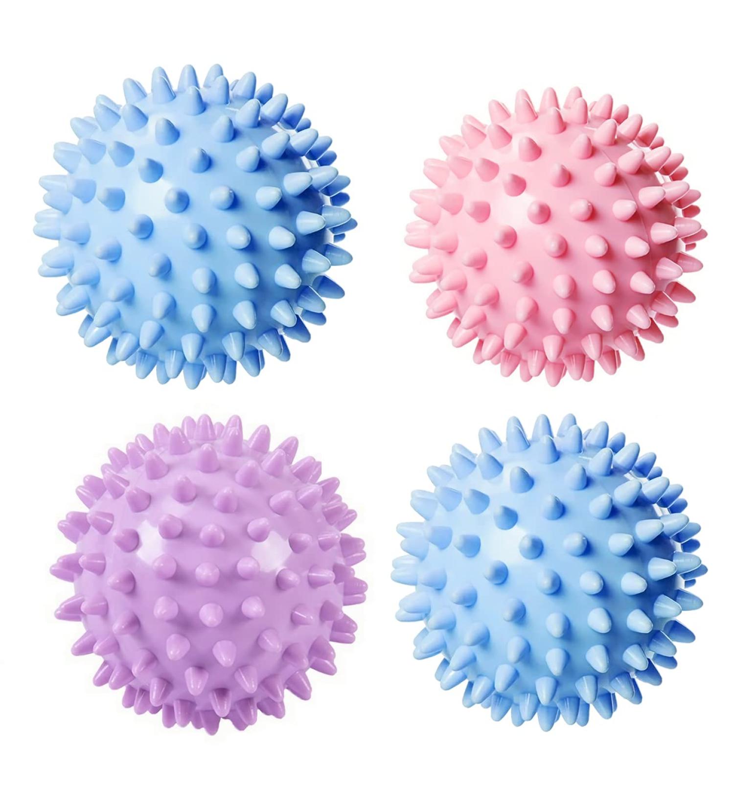 Bienstylife Reusable Laundry Dryer Balls - Eco-Friendly Fabric Softener Alternatives (Set of 4) - Light Series - Buy Online on SooperMarket.com