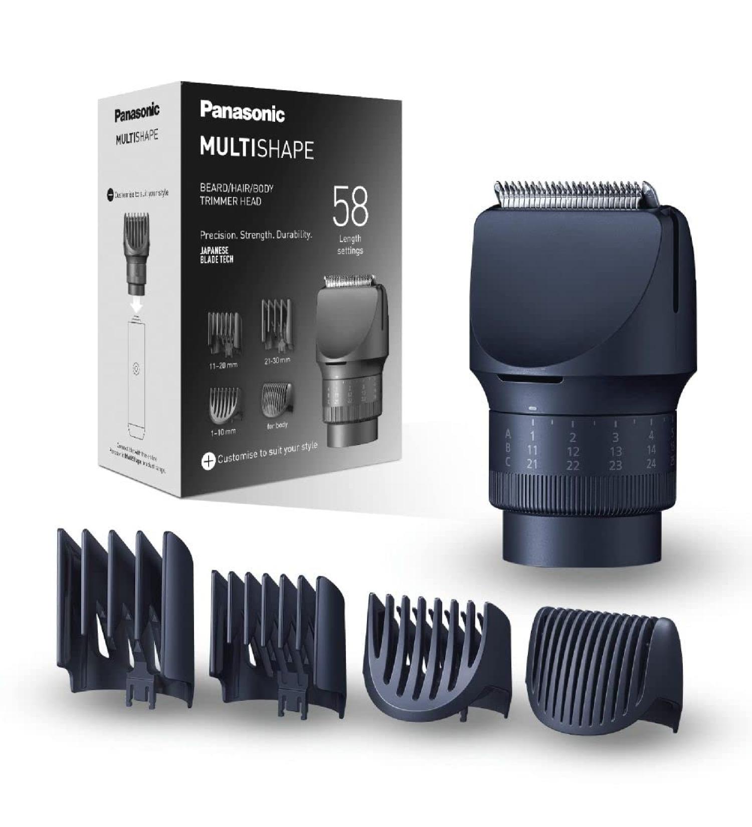 Panasonic ER-CTW1 MULTISHAPE Modular Personal Care System Beard Trimmer and Hairclipper for Men - Buy Online on SooperMarket.com