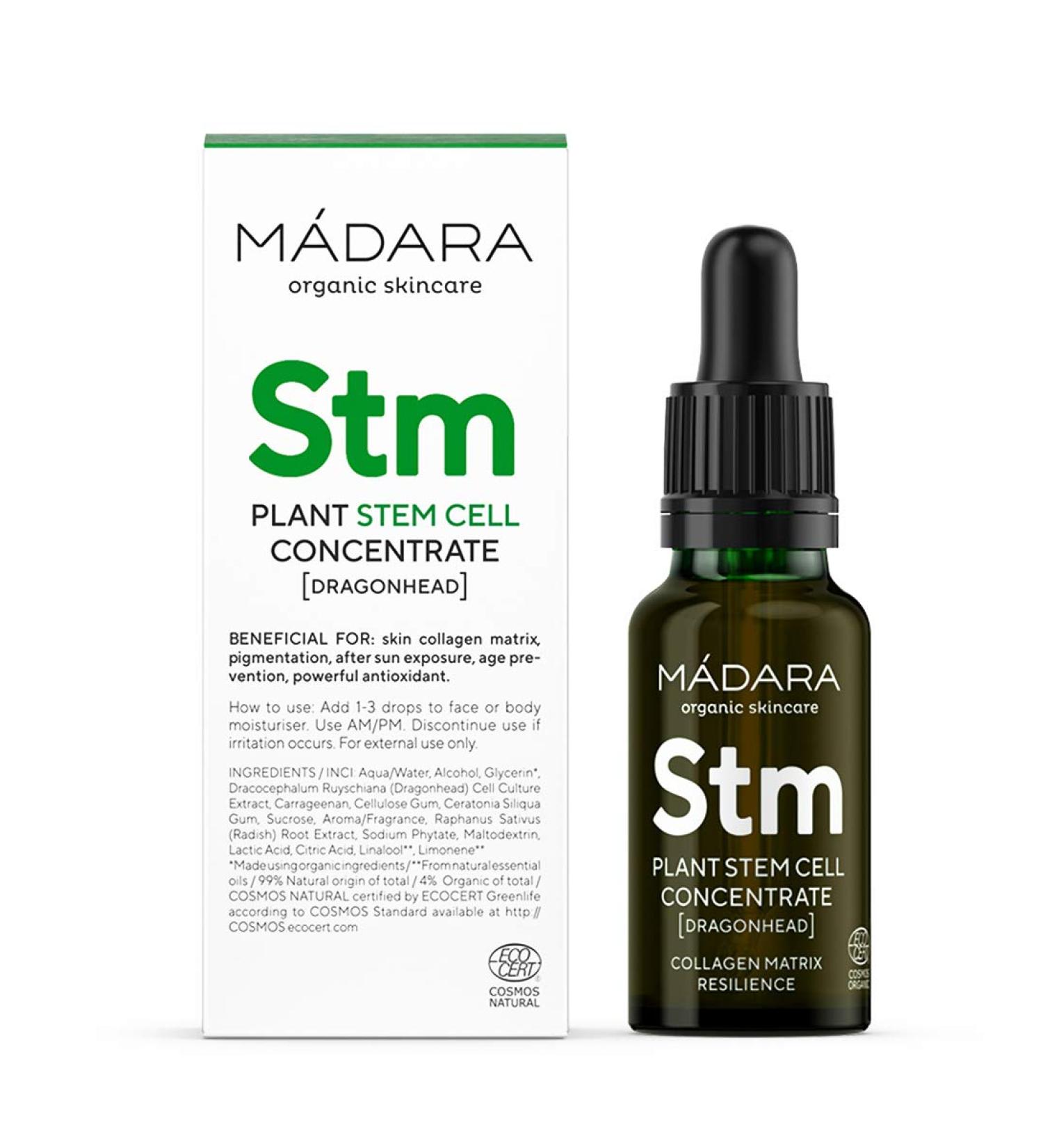 M DARA Organic Skincare | Custom Actives Plant Stem Cell Concentrate Dragonhead -17 5 ml Stem cells from the Northern Dragonhead flower Antioxidant and stimulating/repairing activity Vegan - Buy Online on SooperMarket.com
