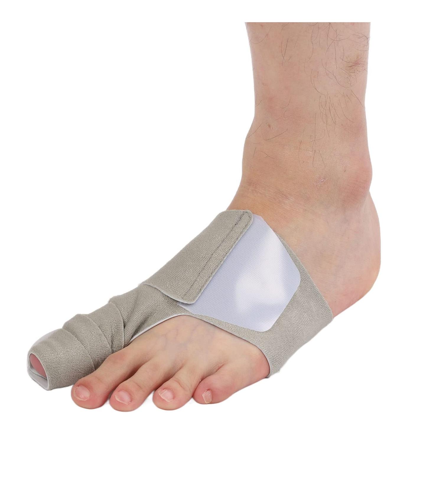 Wearable Toe Separators for Toe Straightening - Left Thumb Corrector for Valgus - Toe Spacer Brace for Day and Night - Buy Online on SooperMarket.com
