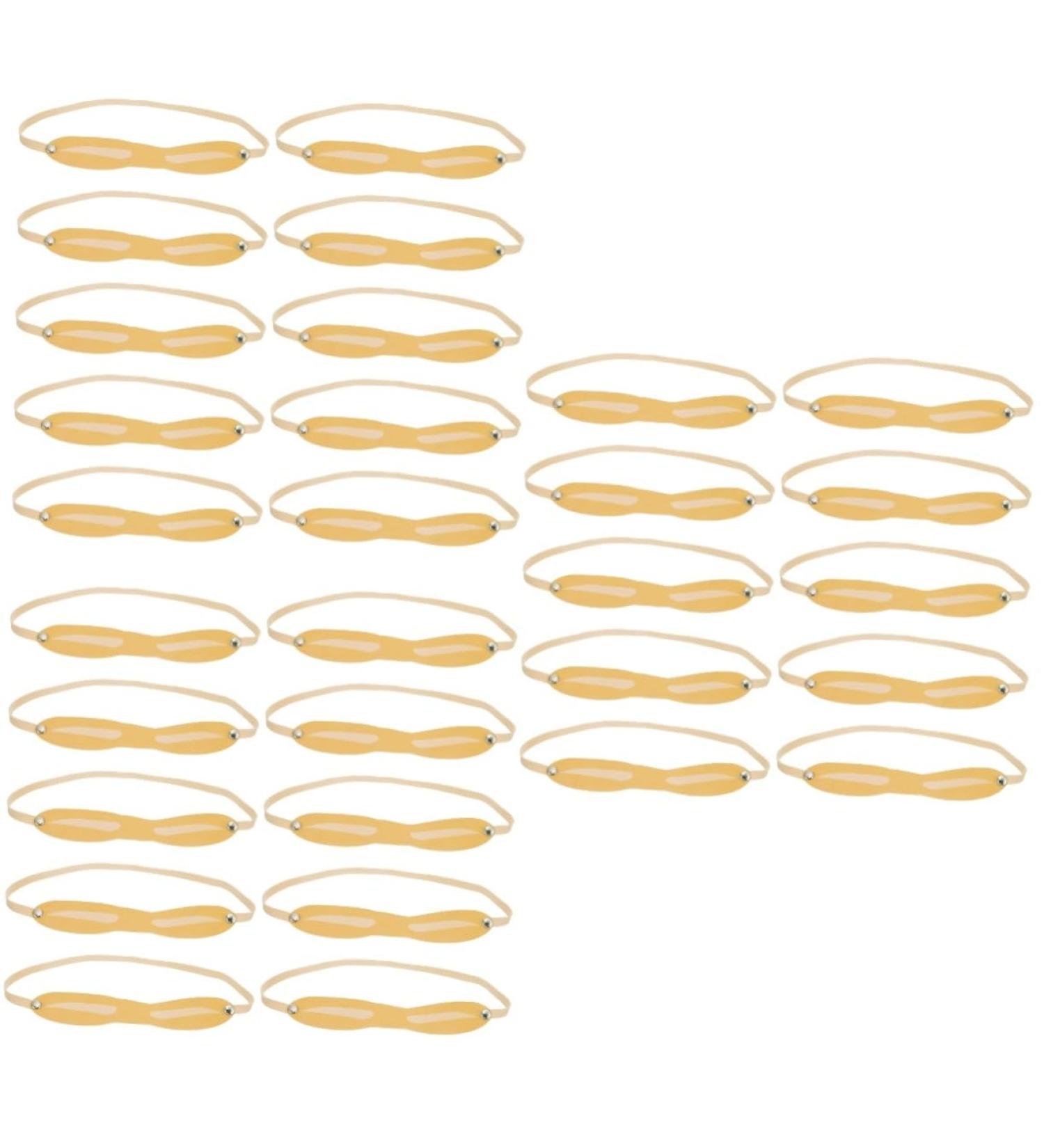 Housoutil 30 pcs Beginner Eyebrow Skin Practice Fake Silicone for Headband Professional Supply - Buy Online on SooperMarket.com