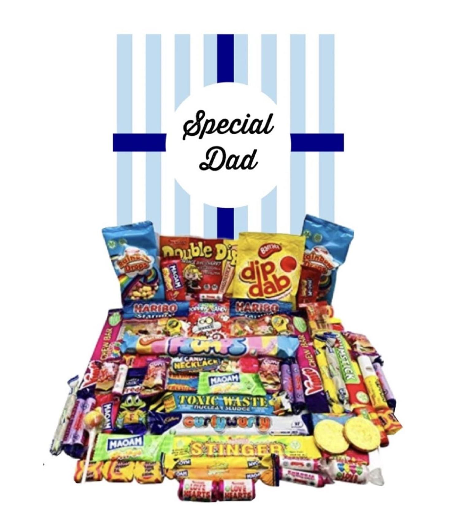 Fathers Day Special Dad Pick N Mix Ultimate Retro Sweet Box Candy Hamper Birthday Gift Present nostalgia 70s 80s Sweets And Chocolates Box - Buy Online on SooperMarket.com