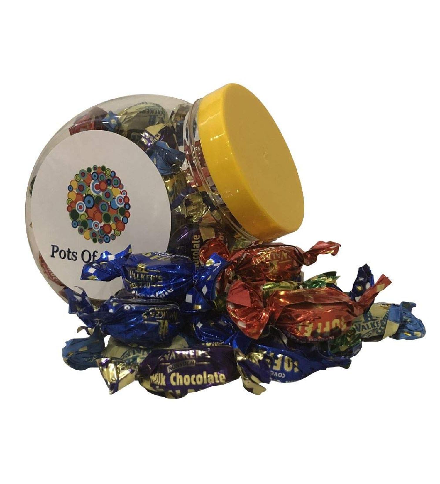 250g Jar of Walkers Individually Wrapped Assorted Toffees
