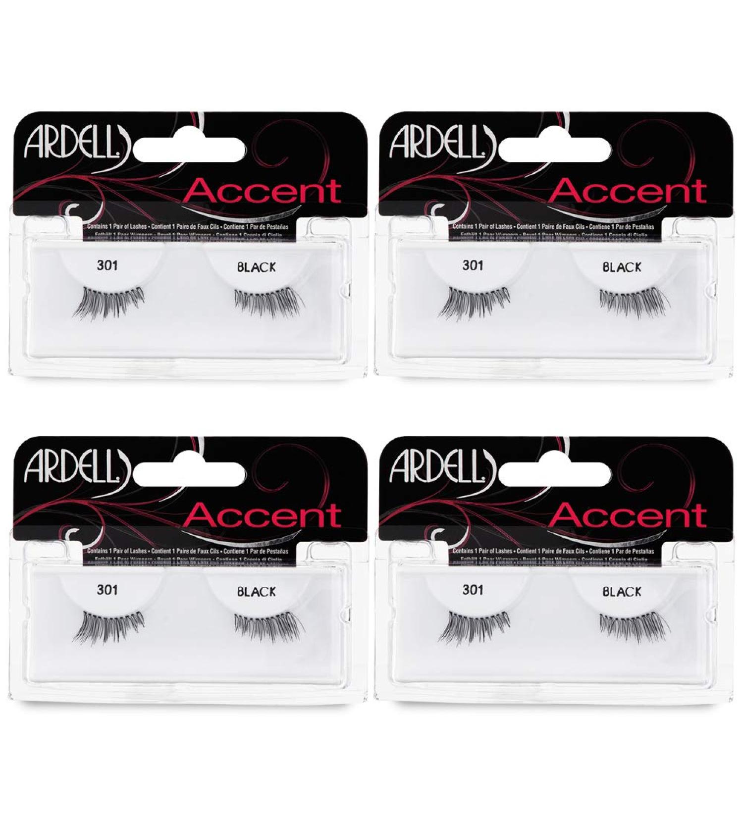 Ardell Accent Lashes 301 - 4 Pack | Natural Accent Lash 301 - Shop Now! - Buy Online on SooperMarket.com