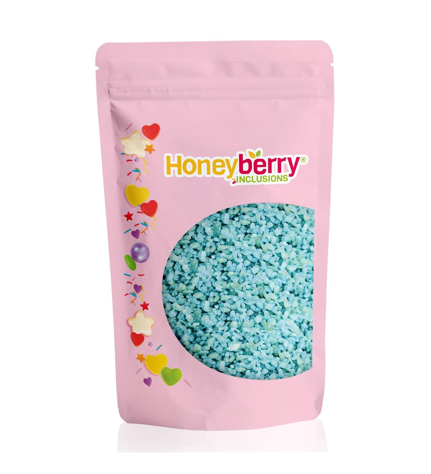 Blue Popping Candy 100g - Natural Blue Coloured Cocoa Butter Coated Popping Candy for Baking & Cake Decoration - Buy Online on SooperMarket.com
