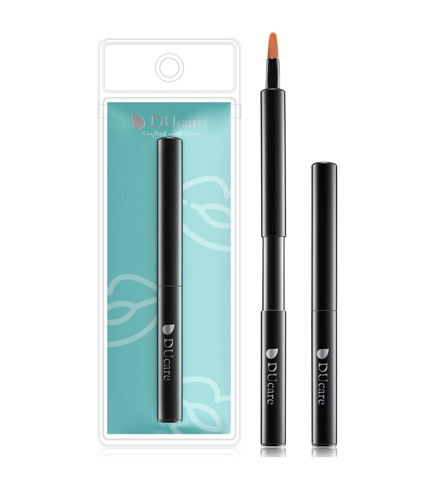 Ducare Retractable Lip Brush - Professional Travel Lipstick & Gloss Makeup Tool - Buy Online on SooperMarket.com