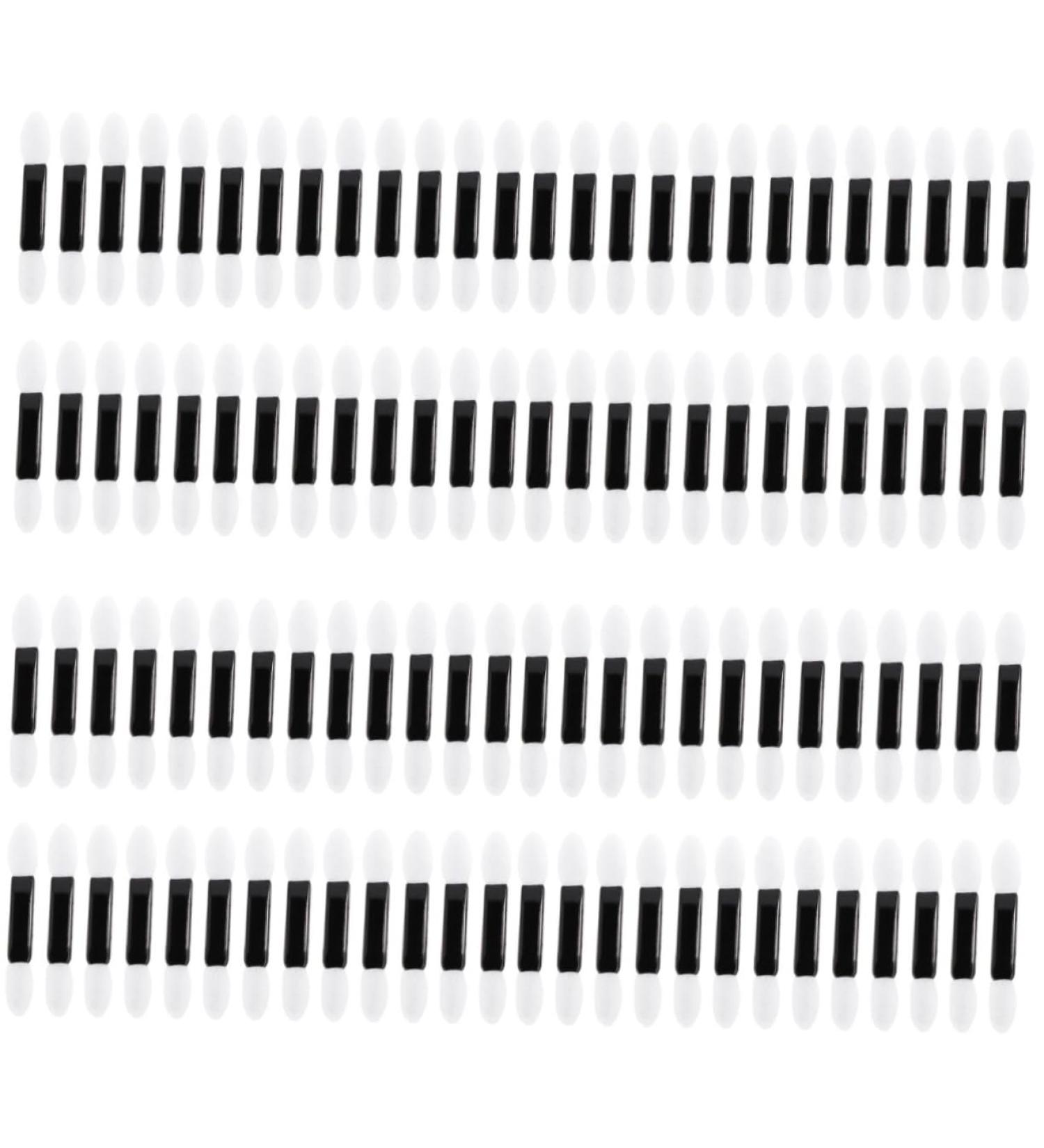 Baluue 400 Pcs Women Eyeshadow Brush Eyeshadow Sponge Double Sided Eyeshadow Brush Eye Makeup Brushes White - Buy Online on SooperMarket.com