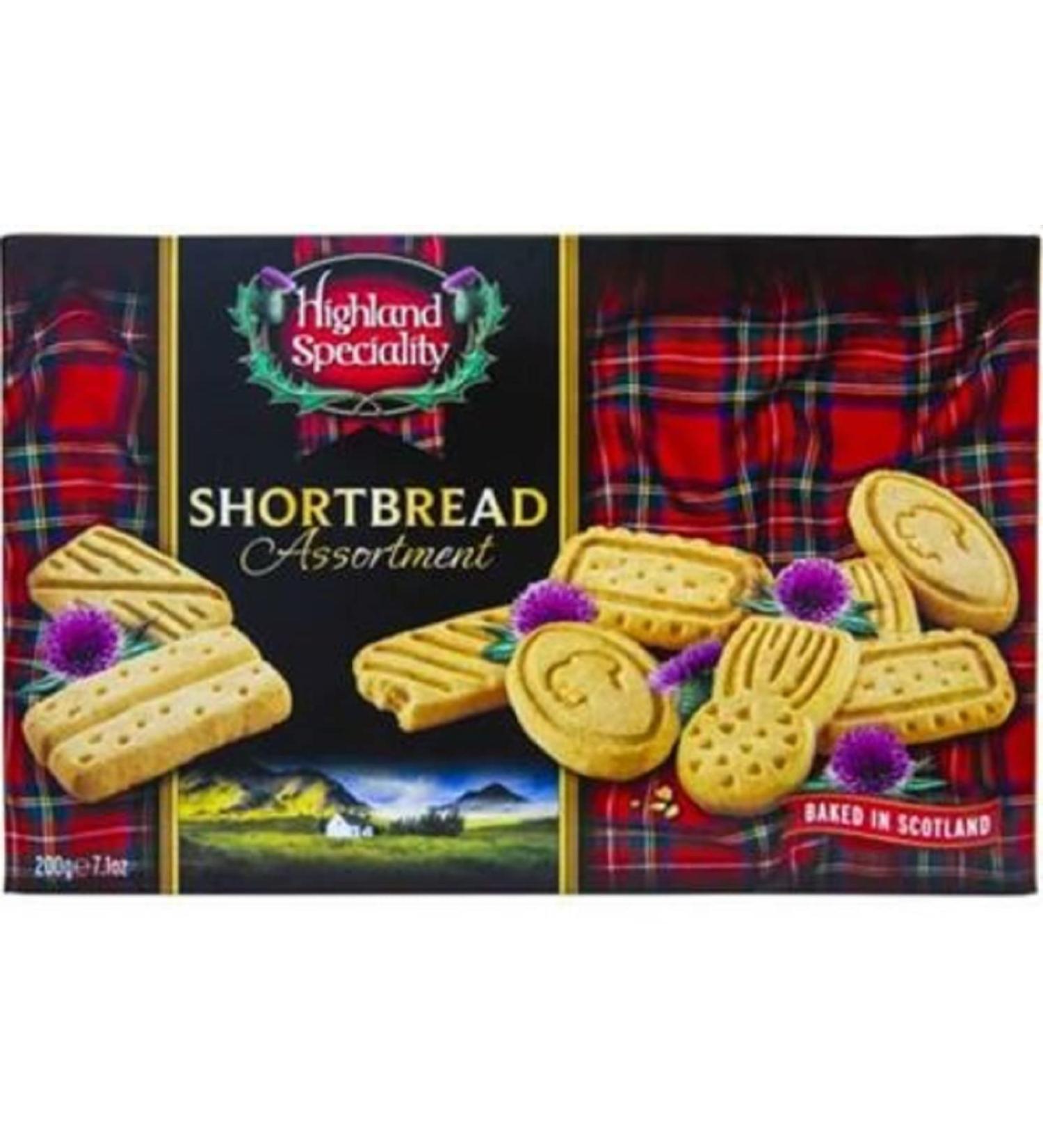 Highland Speciality Family Shortbread Assortm 200g