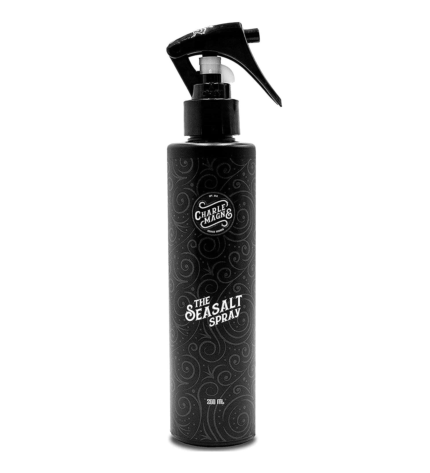 Charlemagne Sea Salt Spray - Salt Water Spray for Hair - Made in Germany Developed by Barbers - Sea Salt Spray for Hair Men - Hair Texture/Volume/Beach Waves/Curl - Buy Online on SooperMarket.com
