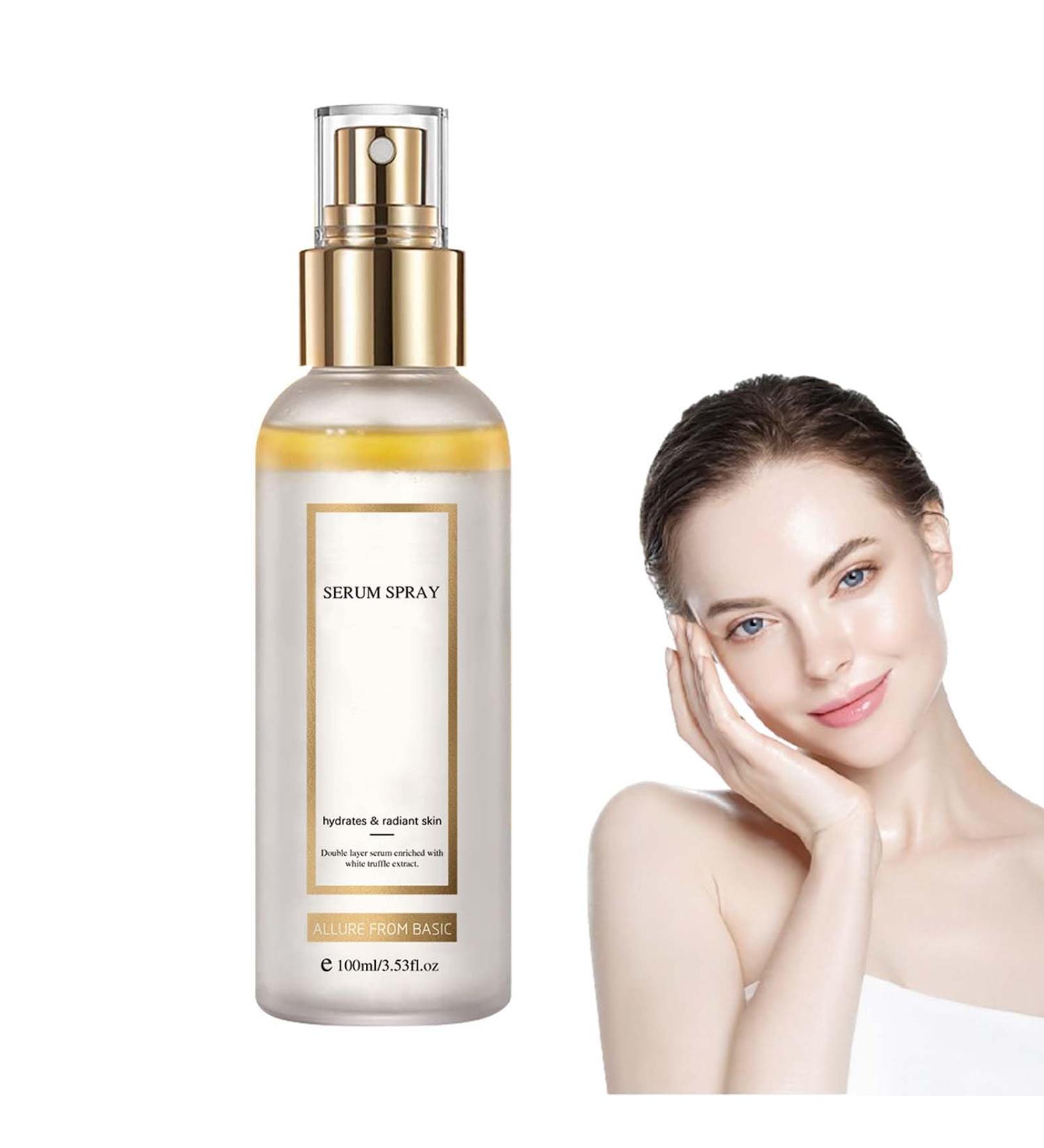 White Truffle Spray Serum Face Mist Anti Aging Moisturiser Spray Skincare Hydrating Facial Mist Moisturizing Fading Spots Skin Care And Brightening Serum Spray Face Mist Spray Hydrating. - Buy Online on SooperMarket.com