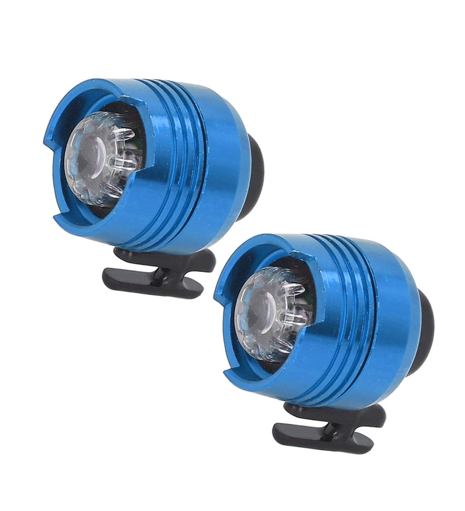 CROC Headlights for Shoes - IPX5 Waterproof 72-Hour Battery Life Blue LED Lights for Dog Walks & Decoration - 2-Piece Set - Buy Online on SooperMarket.com
