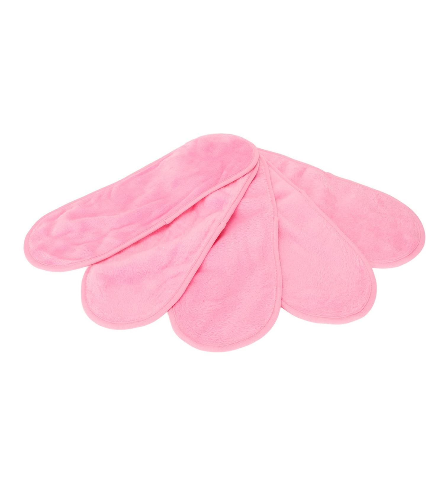 5pcs Coral Fleece Makeup Remover Towels - Reusable Microfiber Face Cloths for Home & Beauty Salon | Skin Friendly & Washable for Mascara Eyeliner Foundation Lipstick - Buy Online on SooperMarket.com