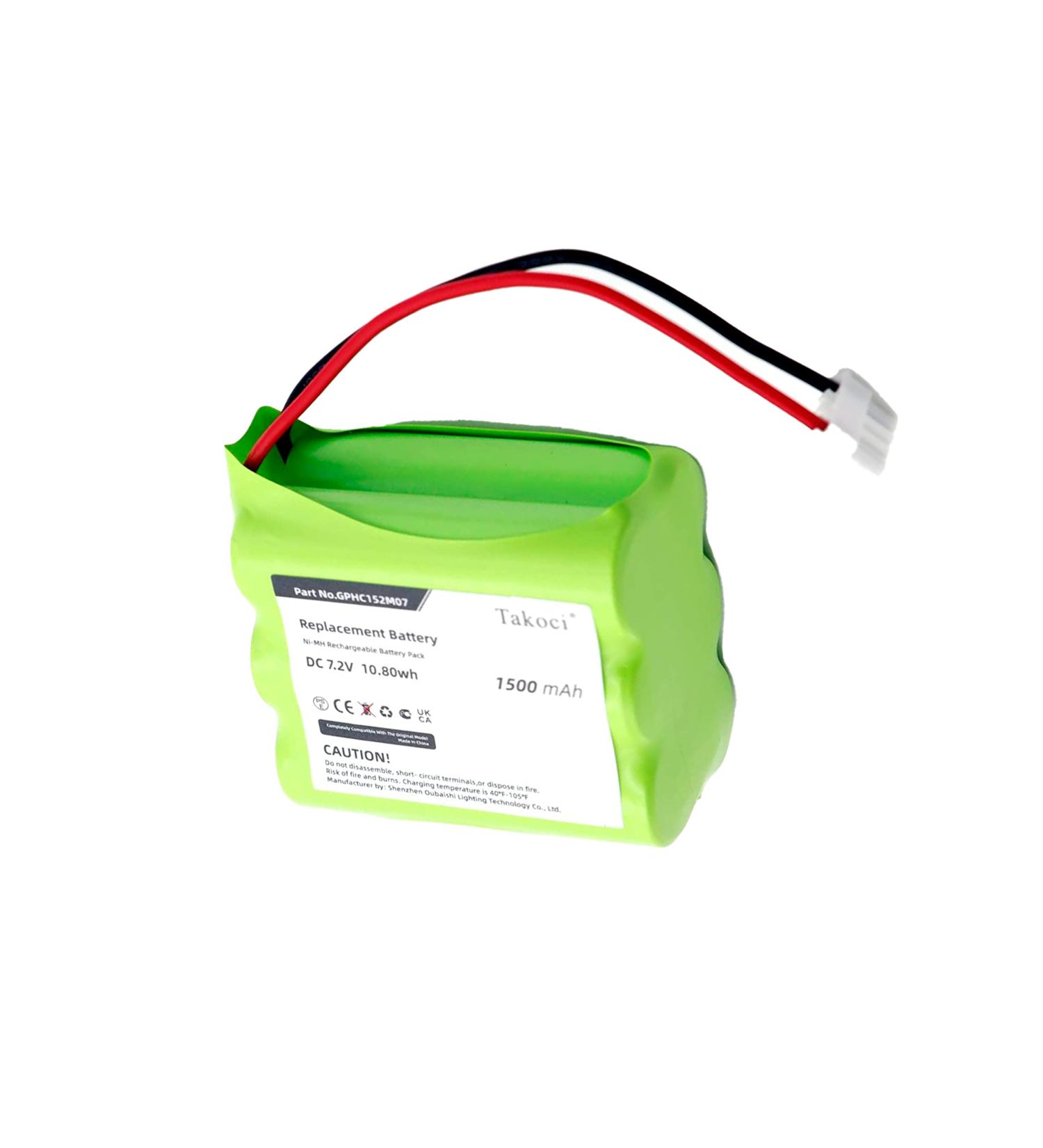 TAKOCI Replacement Battery for Mint GPHC152M07 4200 4205 Automatic Floor Cleaner 4000 Plus 5000 - Buy Online on SooperMarket.com
