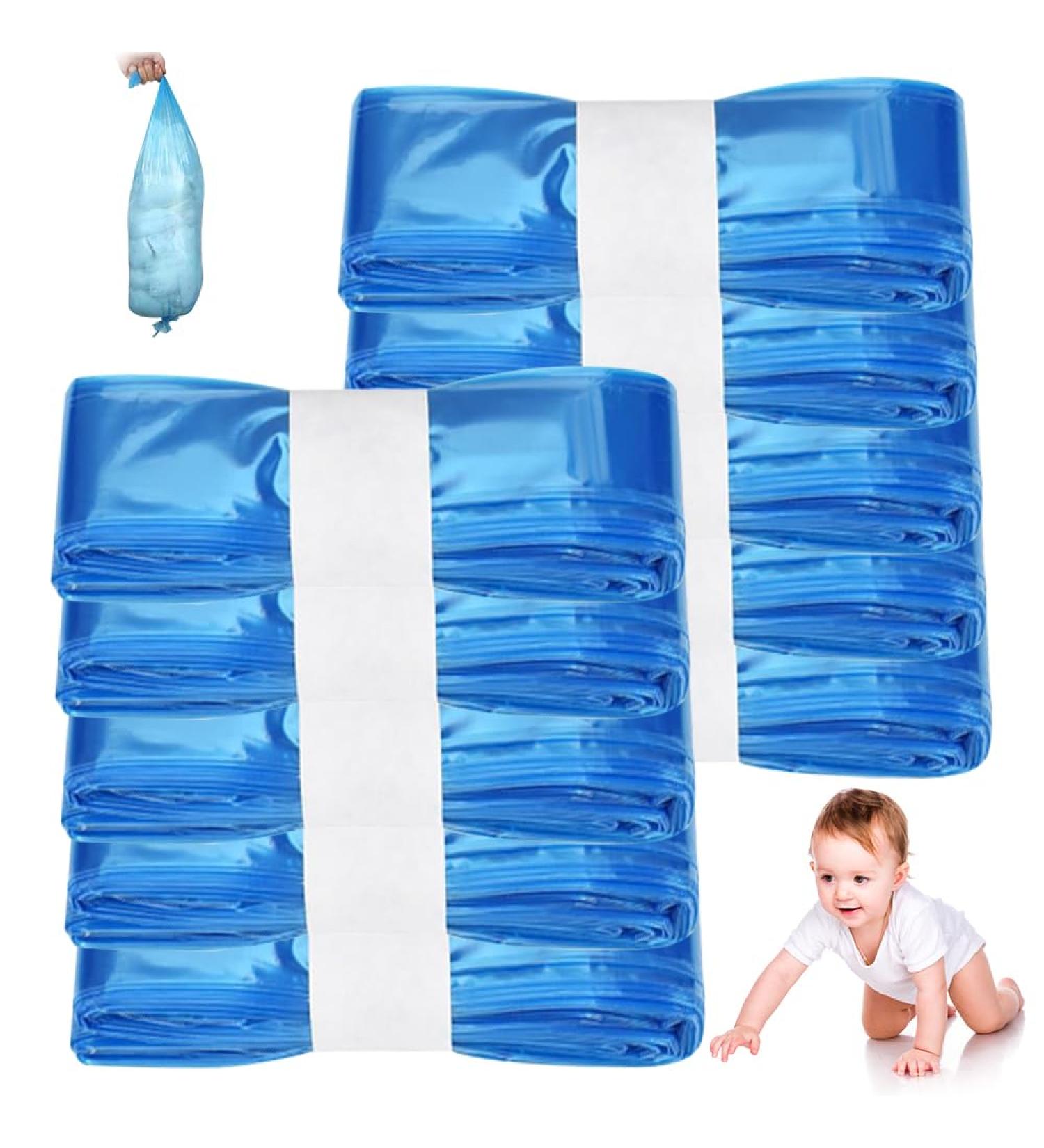 Cliunt Diaper Pail Refill Film - 10PCS Cassettes (4.5m Blue) | Compatible with All Diaper Pails | International Shipping - Buy Online on SooperMarket.com
