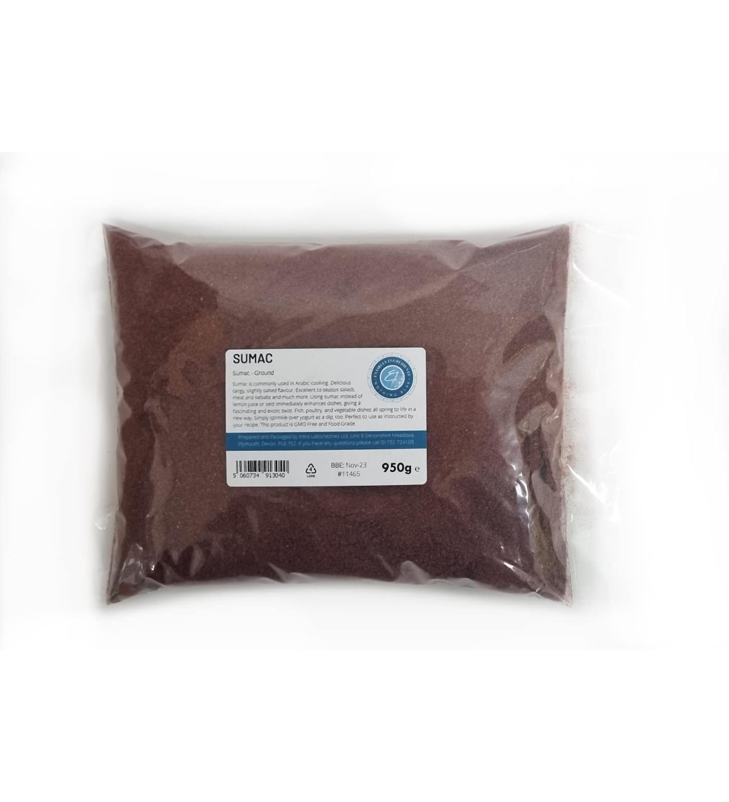 Entirely Ingredients - Sumac 950g Ground Powder Spice Mix Turkey Sumach Sumak No salt Premium Quality - Buy Online on SooperMarket.com