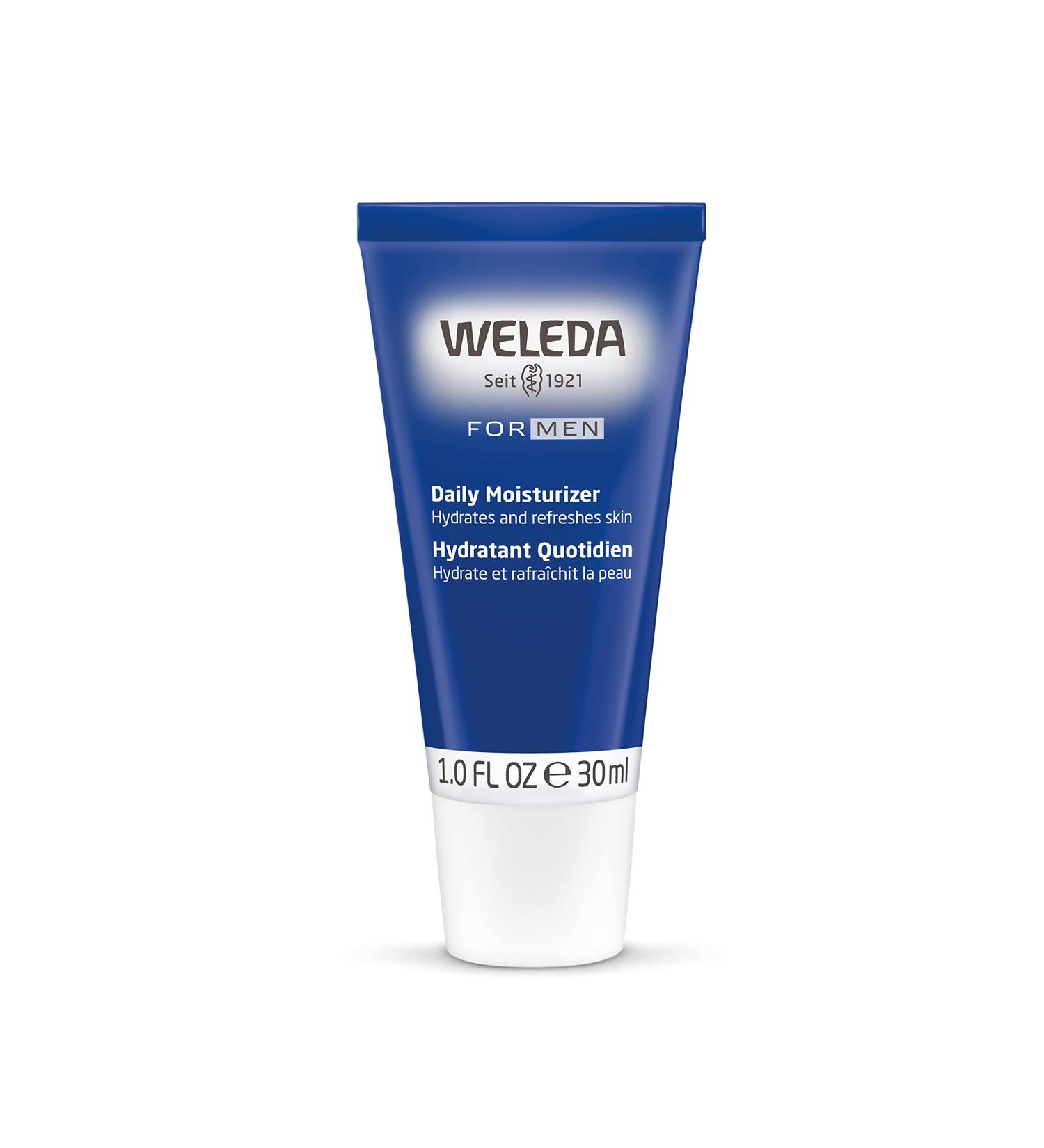 Weleda Moisture Cream for Men - Hydrating Facial Cream 1.0 fl oz (30 ml) - Buy Online on SooperMarket.com