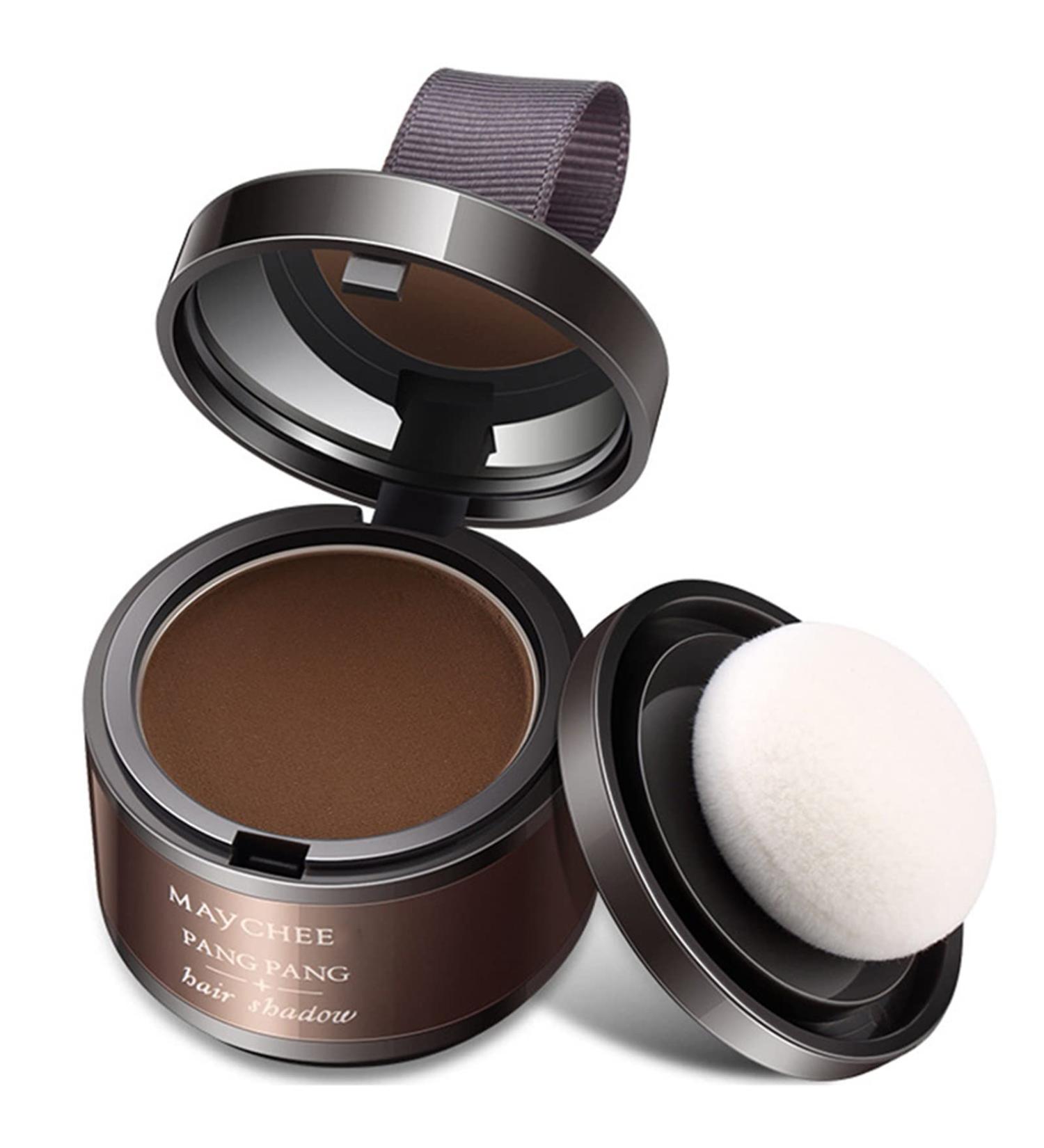 Hairline Powder Hair Shadow Powder Dark Gray Hair Root Dye Shadow Cover Instantly Windproof Sweatproof Hair Touch-Up for Thin Hair Grey Hairline Quick Cover Unisex (Light Brown) - Buy Online on SooperMarket.com