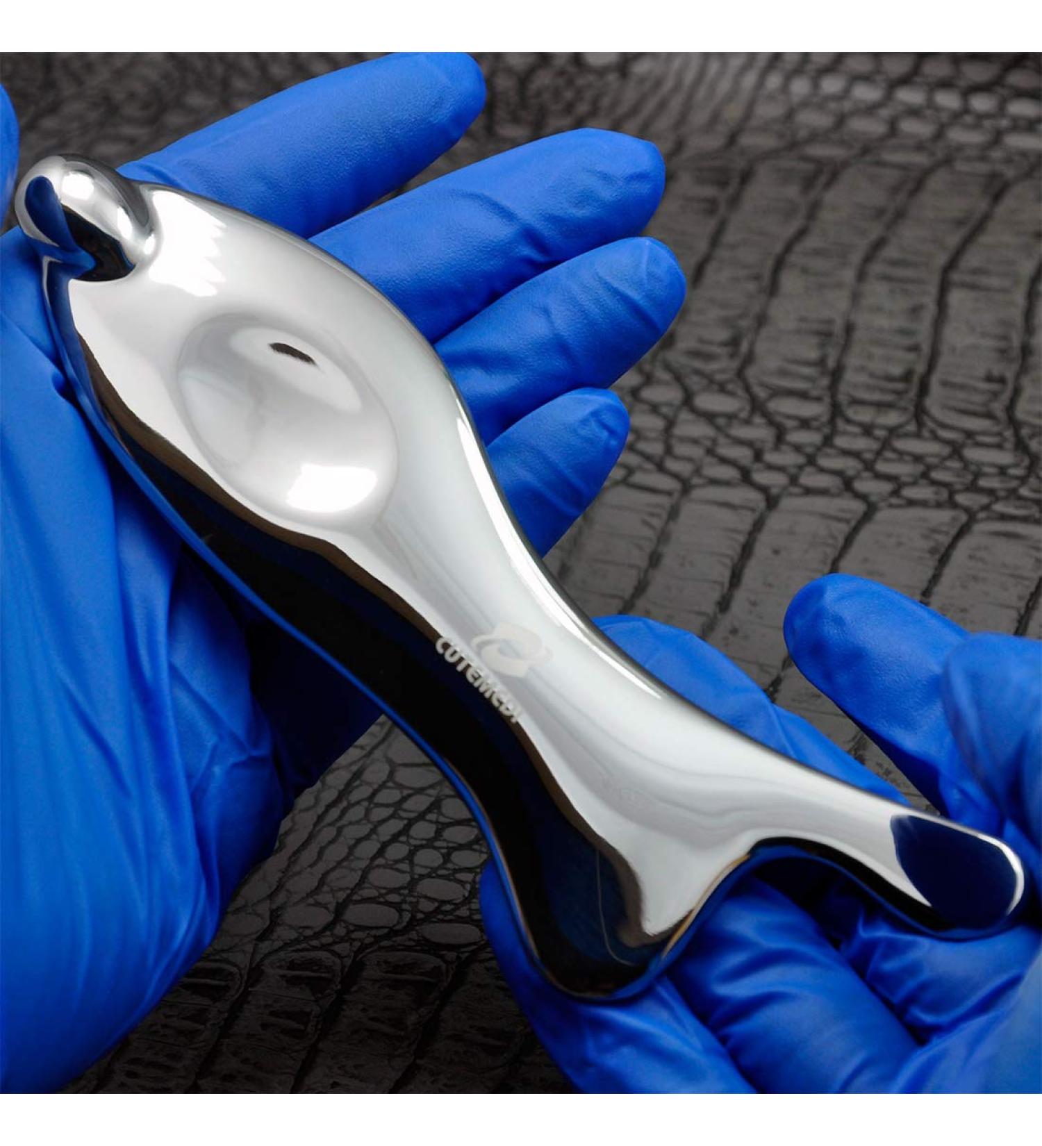 GuashaSpace Medical Grade Stainless Steel Soft Tissue Physical Therapy Chiropractic Sports injuries Therapy Gua Sha Tool Guasha Scraping Tool (ST015 Type) - Buy Online on SooperMarket.com