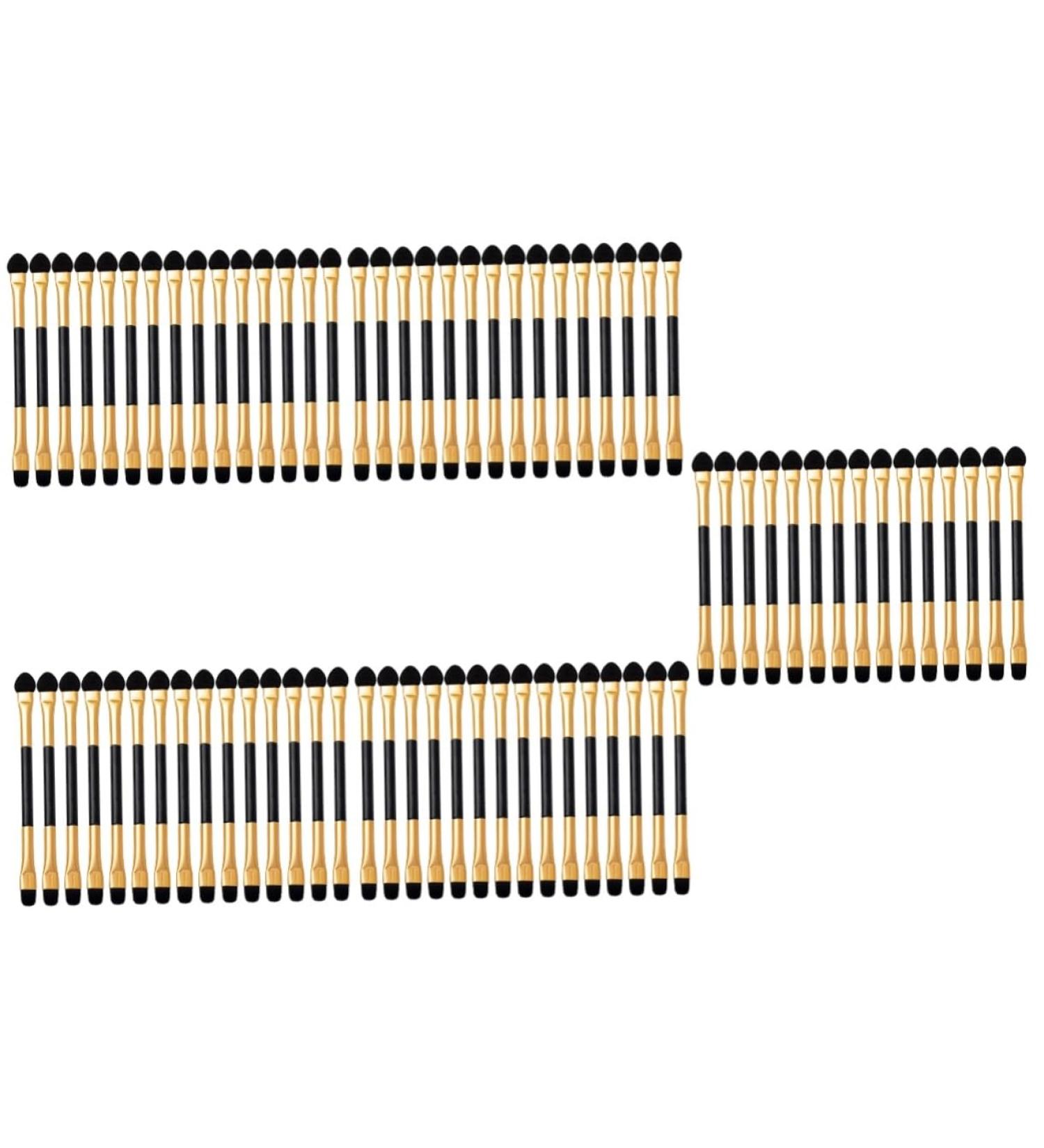 Healeved 75 Pcs Eye Shadow Brush Double Ended Makeup Brush Makeup Sponge Brush Eye Shadow Fiber - Buy Online on SooperMarket.com