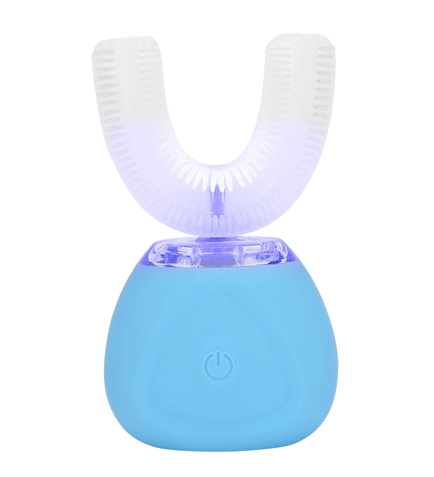 Shop U-Shaped Electric Toothbrush - 360 Silicone Whitening Toothbrush for Adults - International Shipping Available - Buy Online on SooperMarket.com
