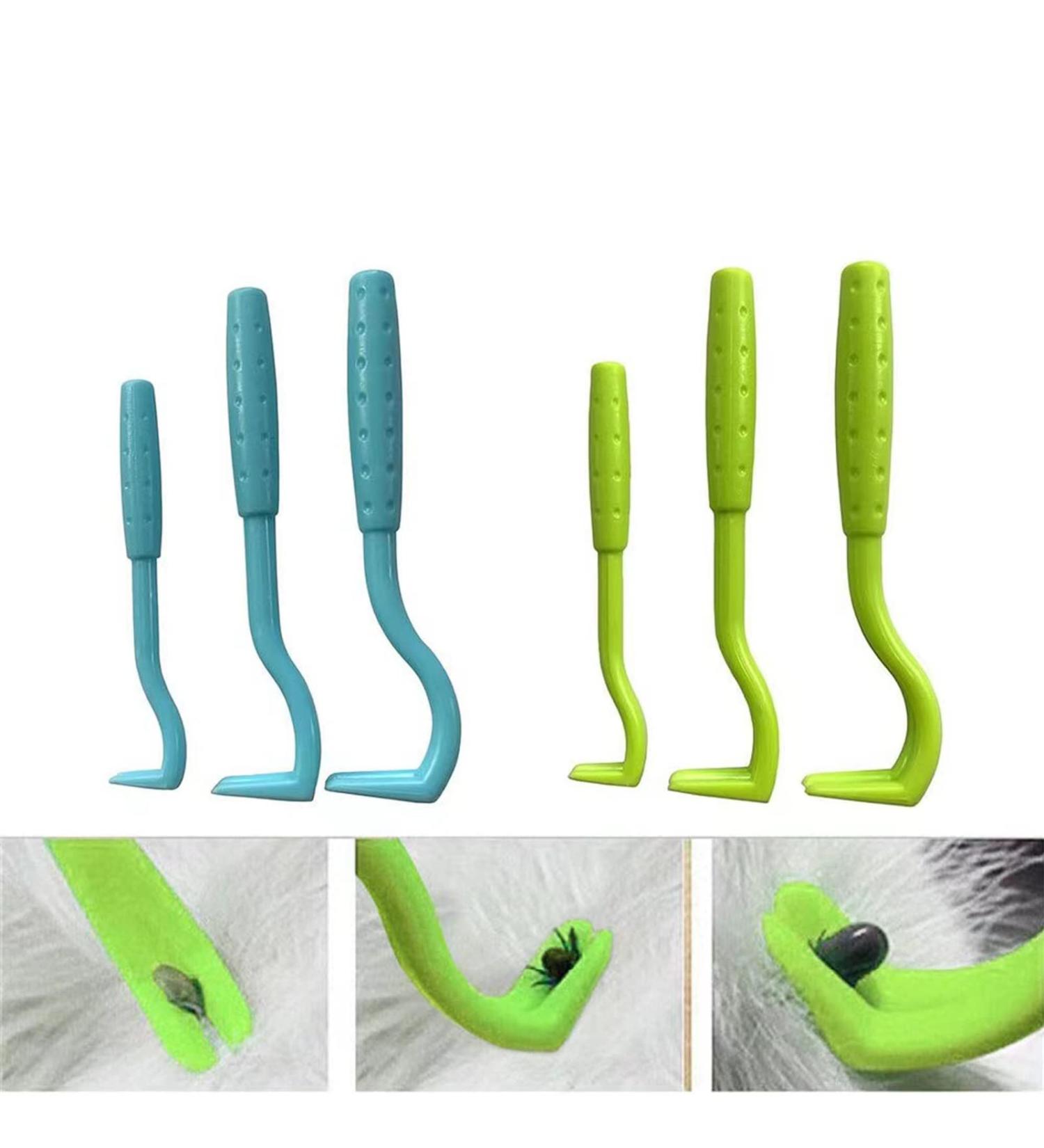 PQLQ Tick Card - 6 Piece Tick Removal Tool Set with Magnifying Glass for Pets & Humans | Quick & Gentle Tick Removal - Buy Online on SooperMarket.com