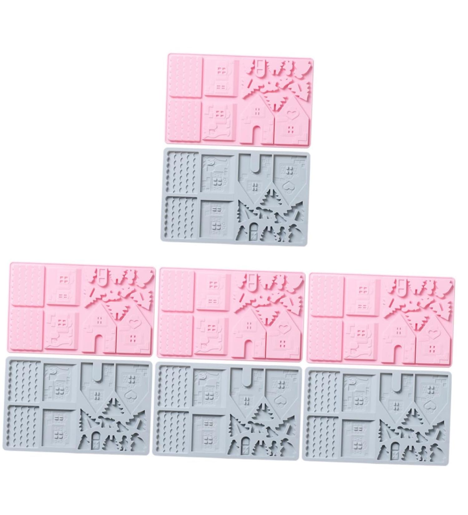 Cabilock 8 Pcs Cake Baking Tools Silicone Molds Polymer Clay Resin Mould DIY Material Paper Cup Chocolate - Buy Online on SooperMarket.com