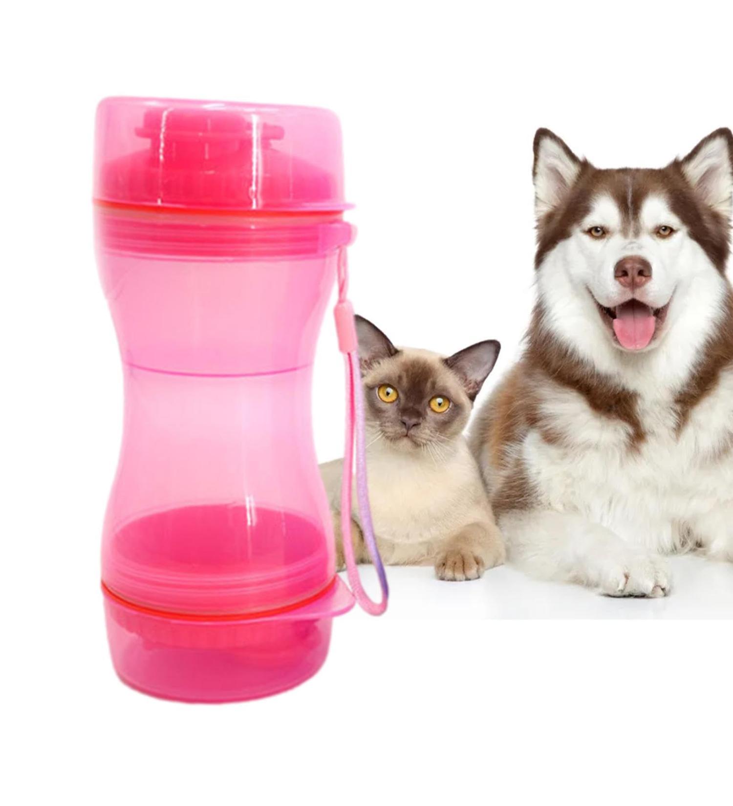 Portable Water Mug for Pets | Large Capacity Puppy & Cat Bottle - Refrested - Buy Online on SooperMarket.com