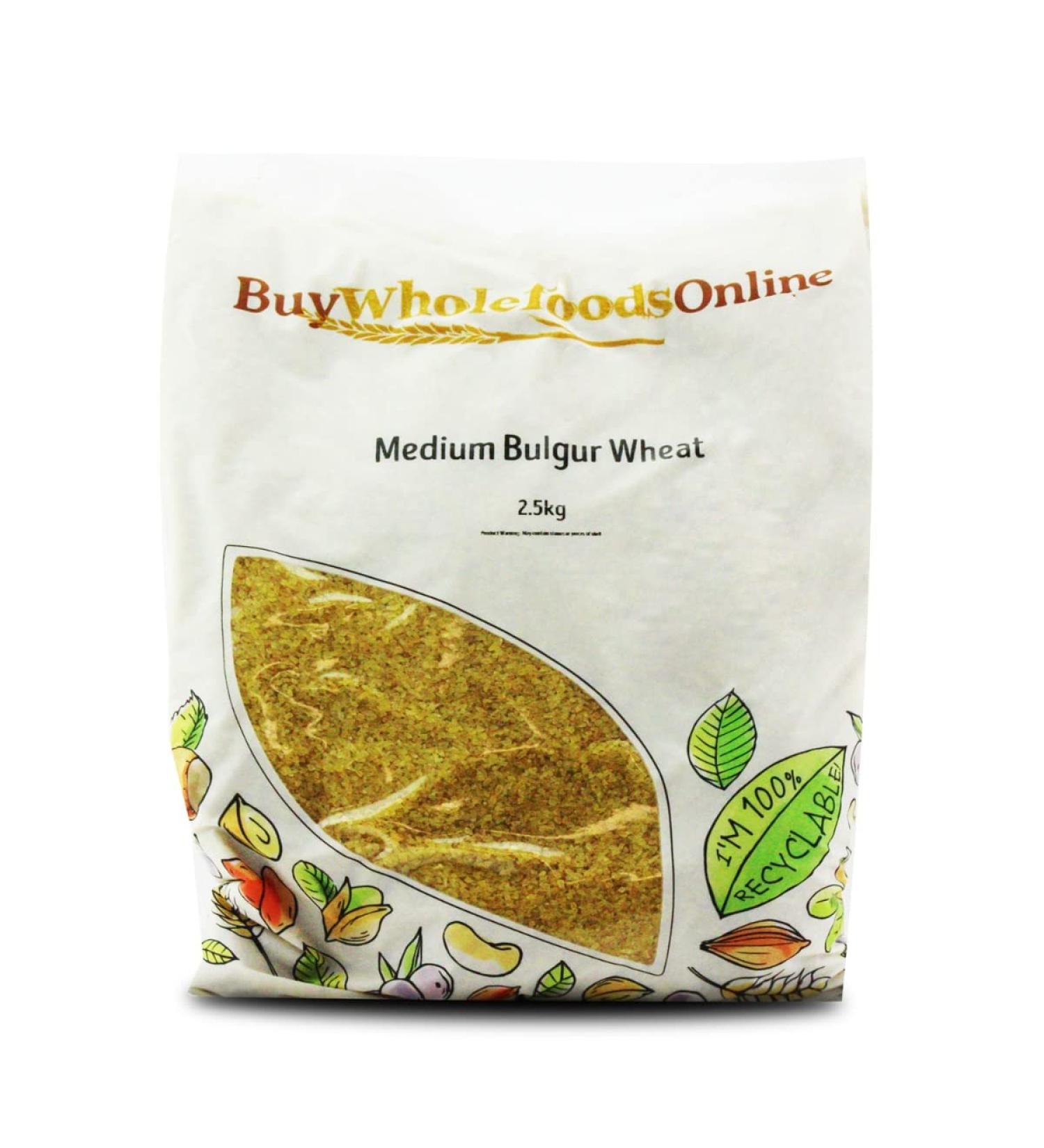 Bulgur Wheat Medium 2.5kg (BWFO)