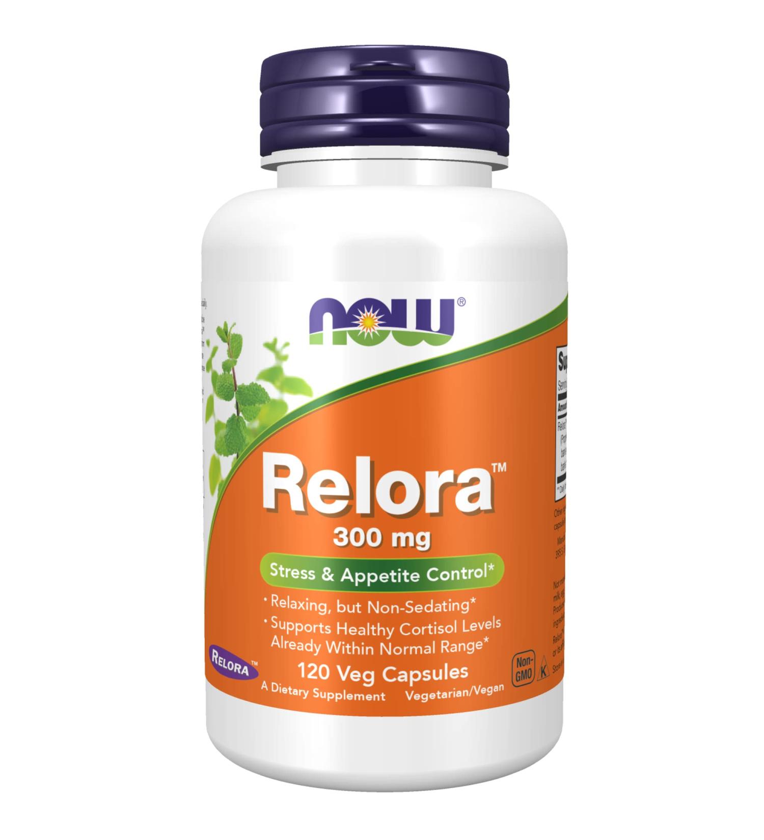 NOW Supplements Relora 300mg | Plant Extracts from Magnolia officinalis & Phellodendron amurense | 120 Veg Capsules - Buy Online on SooperMarket.com