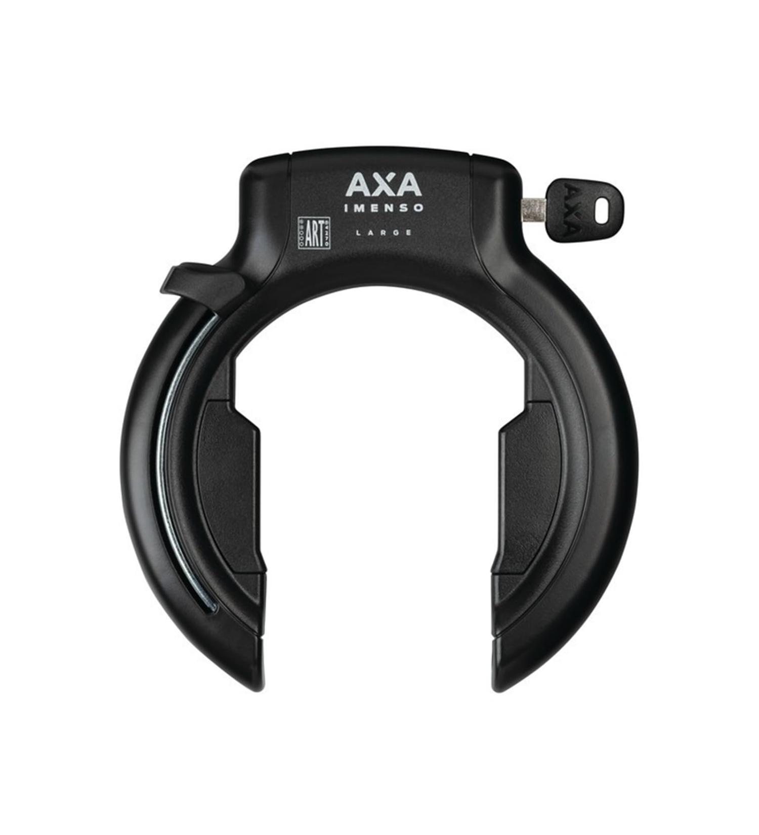 Axa Unisex Adult Frame Lock-2231016000 Frame Lock Black 75mm