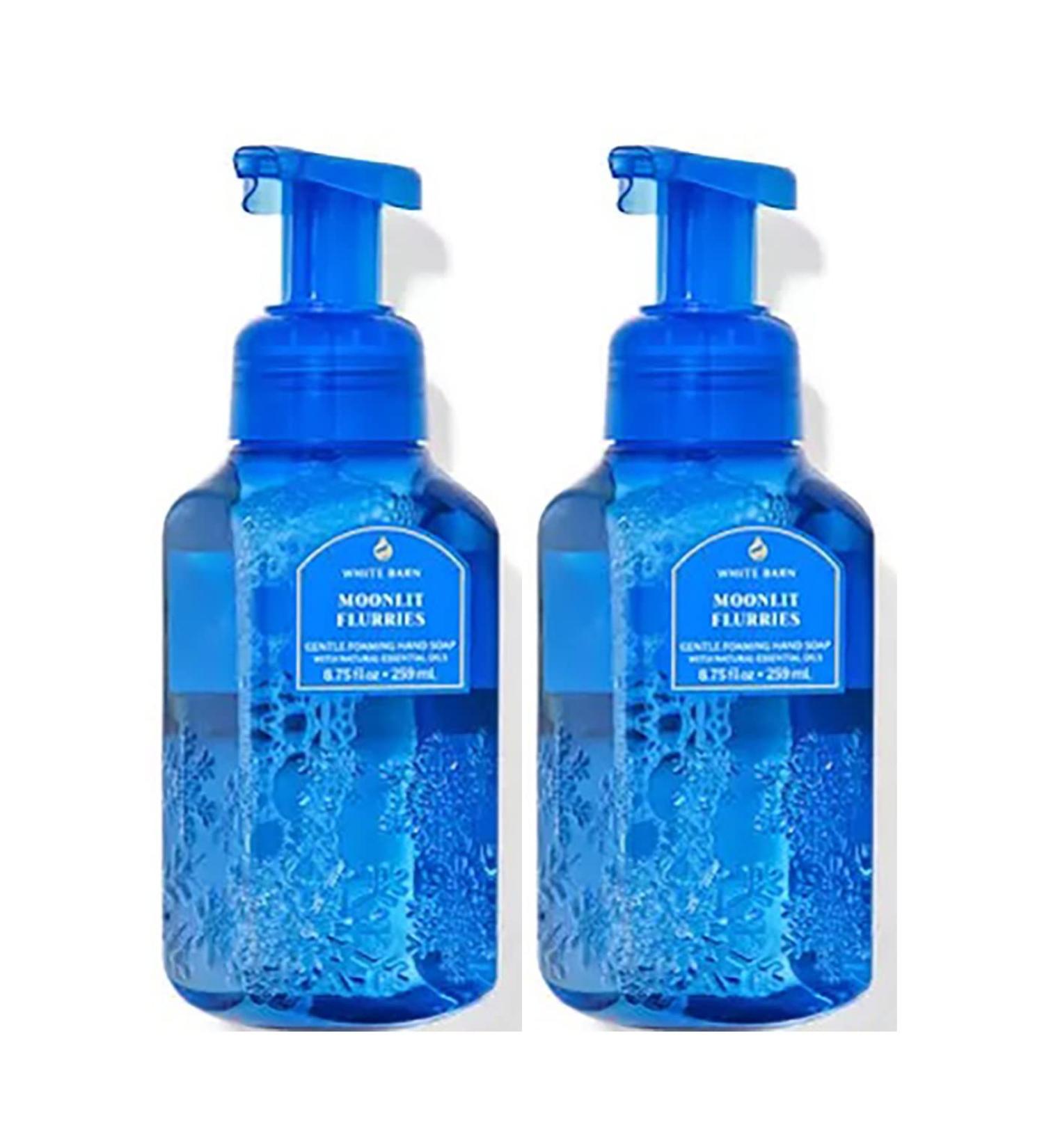 Bath and Body Works Moonlit Flurries Gentle Foaming Hand Soap 8.75 Ounce 2-Pack (Moonlit Flurries)