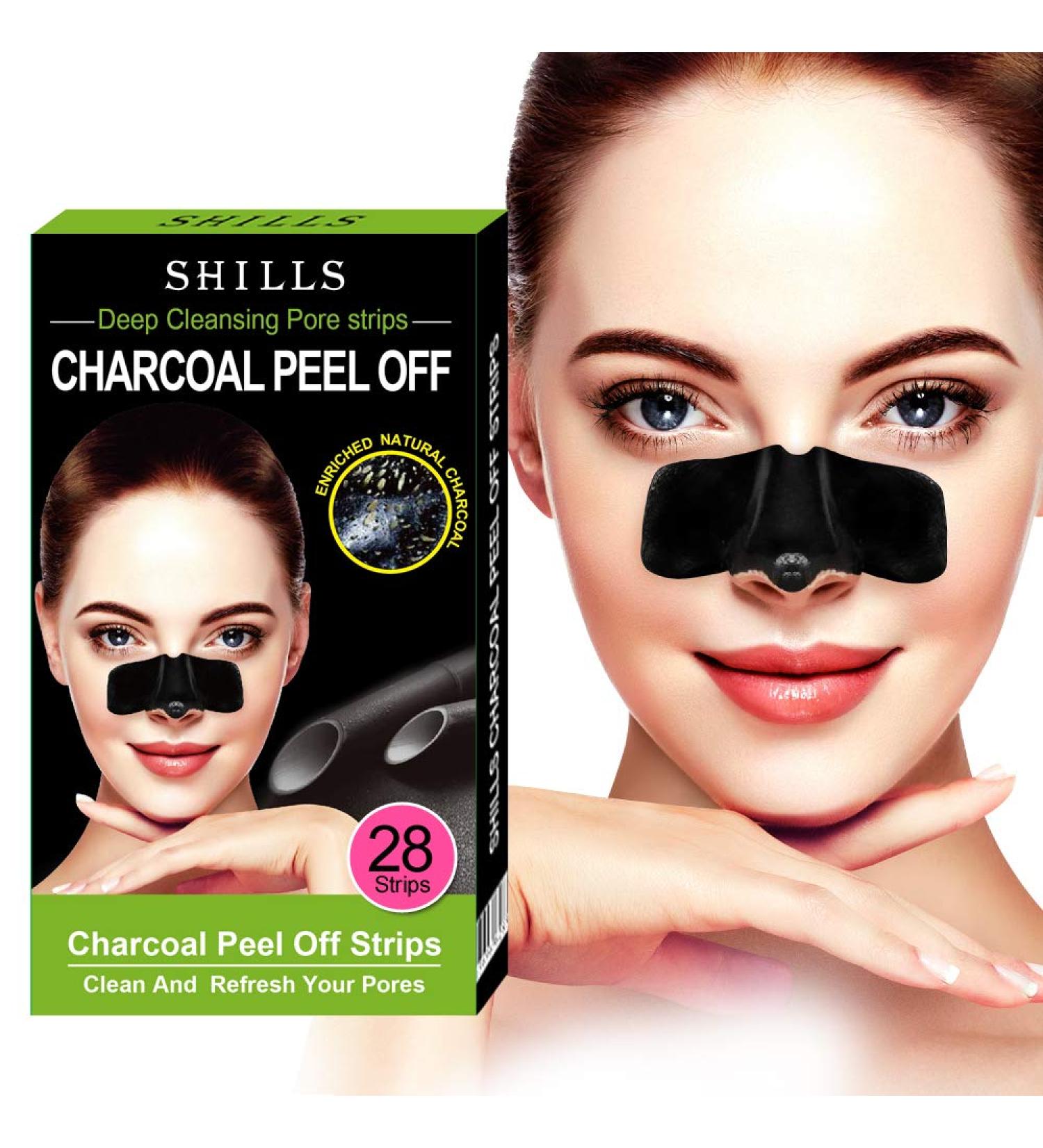 SHILLS Purifying Pore Strips - 28 Count Deep Cleansing Blackhead Remover Combo Pack - Buy Online on SooperMarket.com