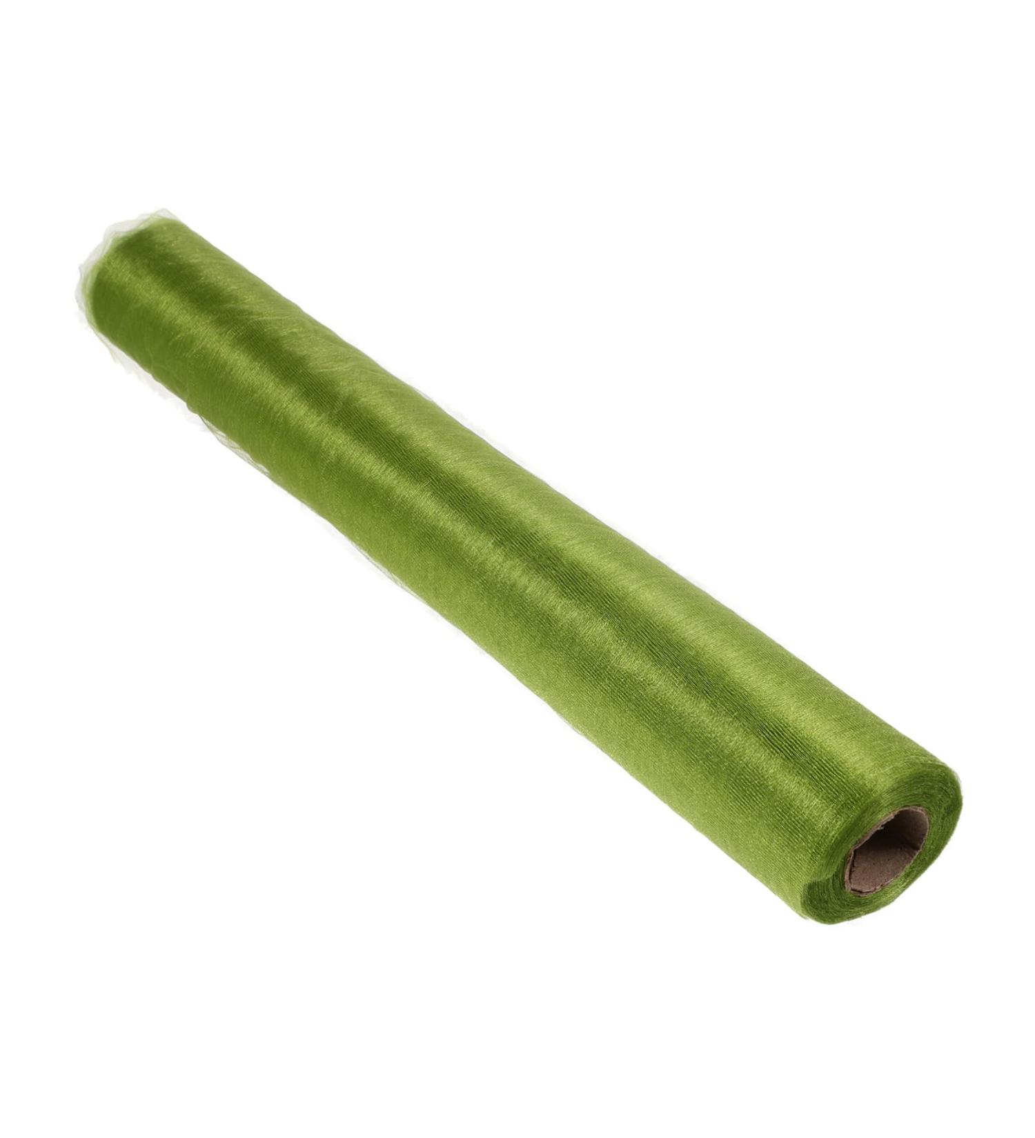 STOBOK 1 roll Prop Gauze Handrail Ribbon Decor Craft Stair Decorative Mesh Tulle Diy Dress Party Wedding 0.01X49X3000CM Green - Buy Online on SooperMarket.com