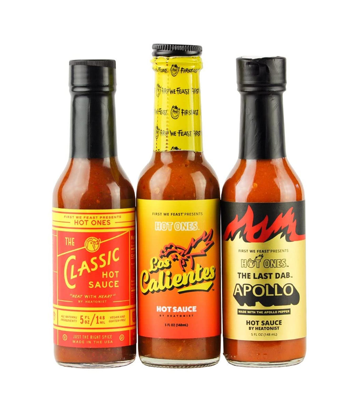 Hot Ones Season 14 Trio Pack: Spicy Hot Sauce Bundle - Buy Online on SooperMarket.com