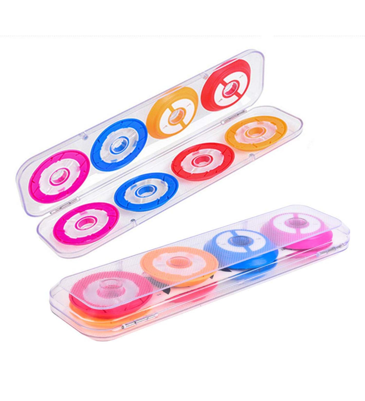 Toasis Fishing Snell Rig Holder Leader Line Spool 8pcs Set with Tackle Box - Buy Online on SooperMarket.com
