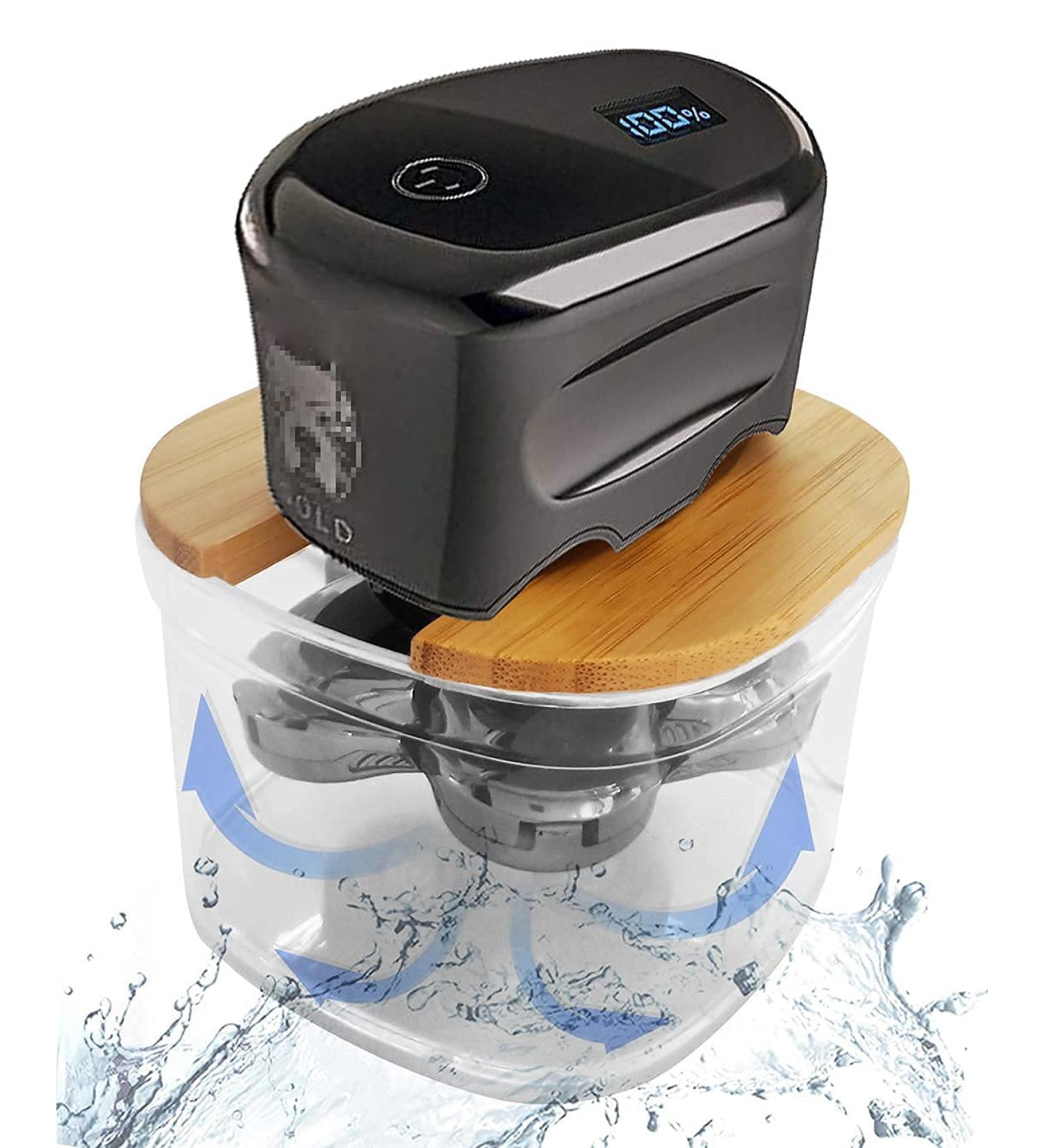 FitSand Bamboo Shaver Stand for Skull Shaver Pitbull Gold PRO - Buy Online on SooperMarket.com