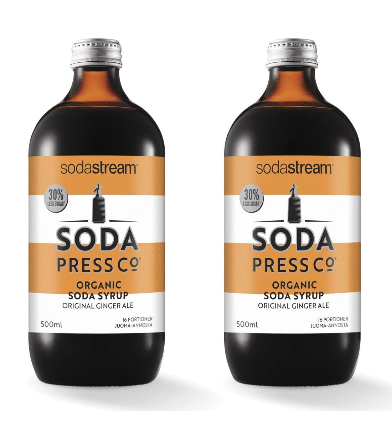 SodaStream Organic Ale Flavor Mix - Ginger 16.9 Fl Oz | Sparkling Drink Mix - Buy Online on SooperMarket.com
