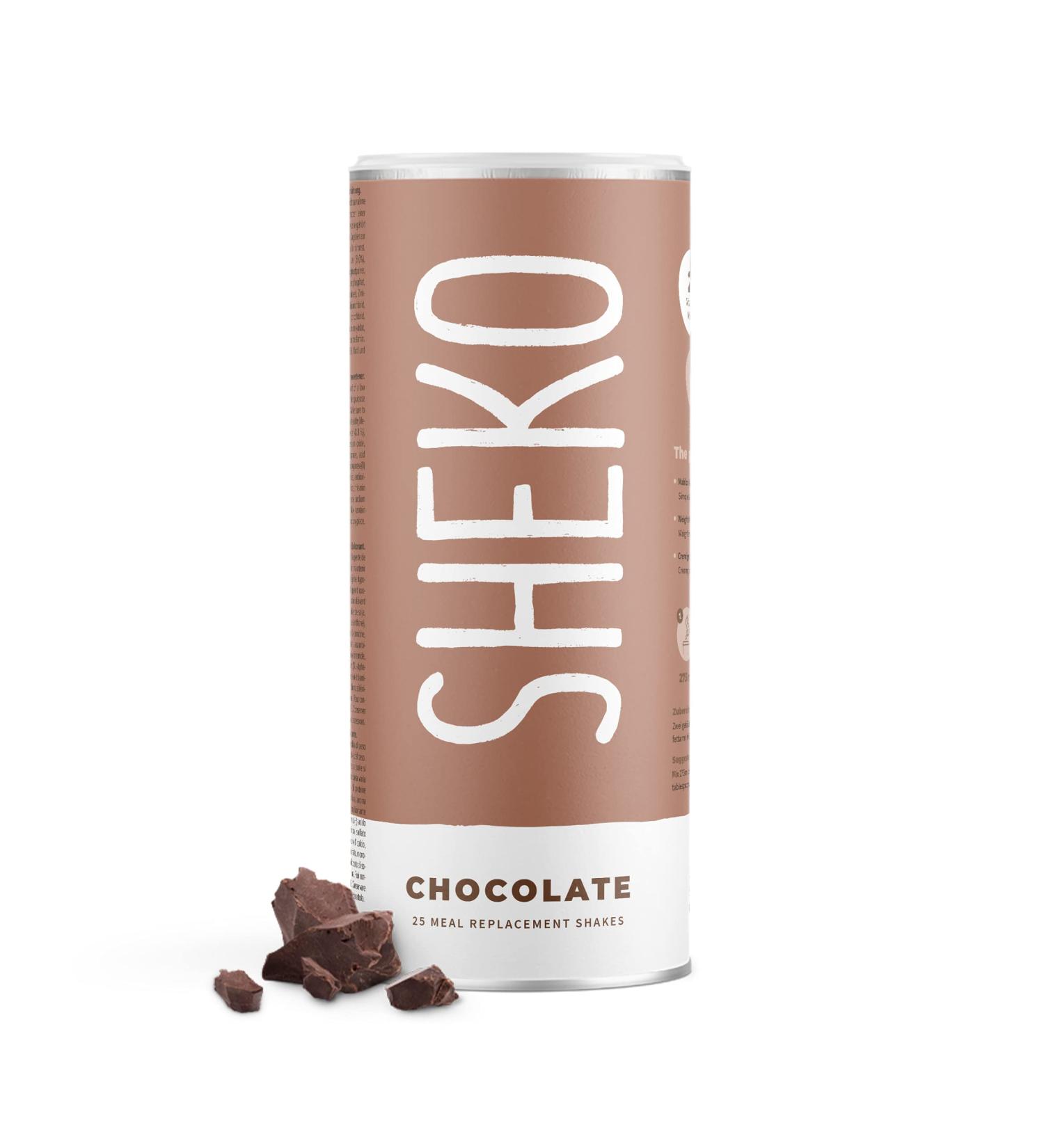 Buy Sheko Chocolate Protein Powder | 25 Servings | Gluten-Free Muscle Building Shake - Buy Online on SooperMarket.com