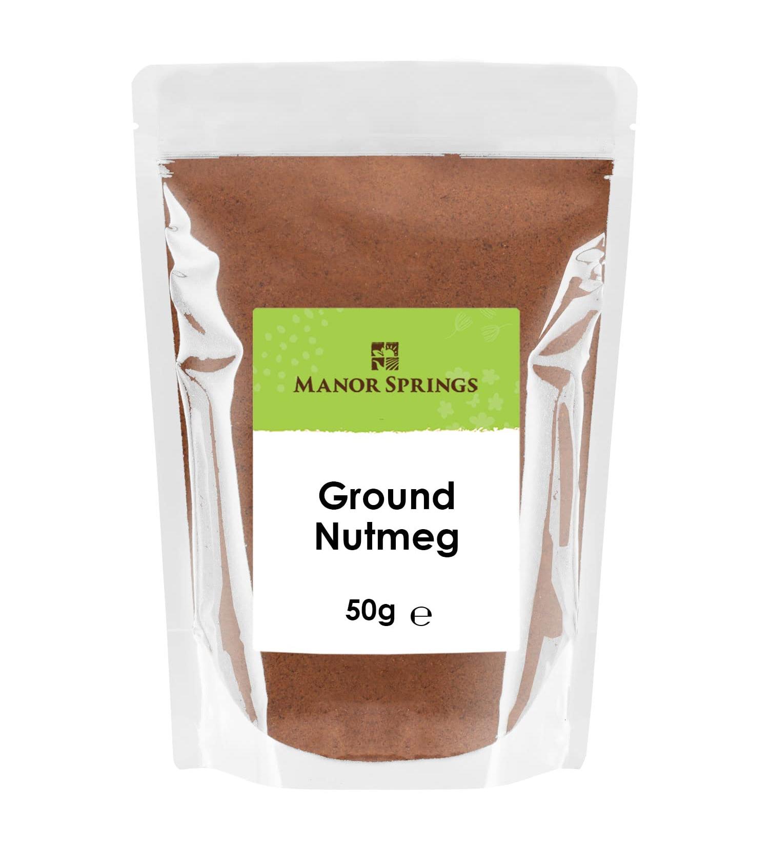 Ground Nutmeg 50g by Manor Springs