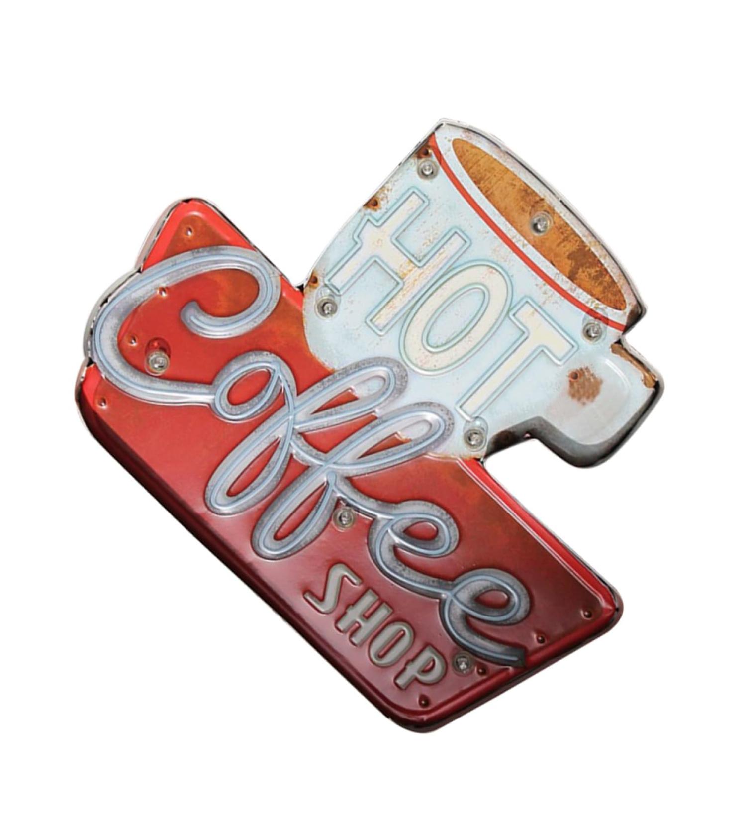 OSALADI Emblems Store Led Light Creative Light Sign Led Wall Light The Sign Wall Decoration Coffee - Buy Online on SooperMarket.com