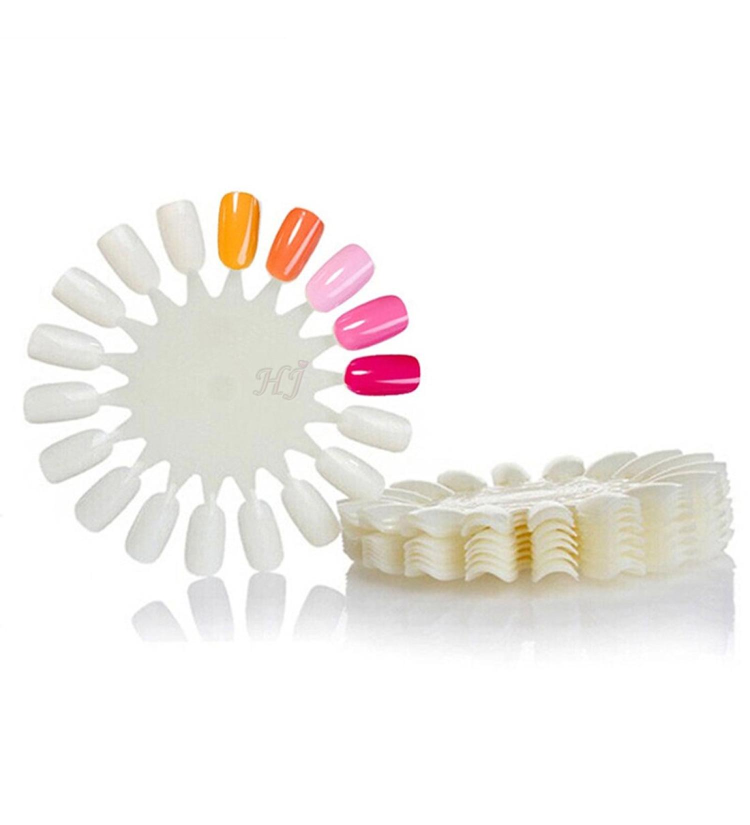 Shop Honey Joy False Nail Flower Wheel - 18 Color Display Board for Stunning Sunflower Nail Art | Pack of 10 - Buy Online on SooperMarket.com