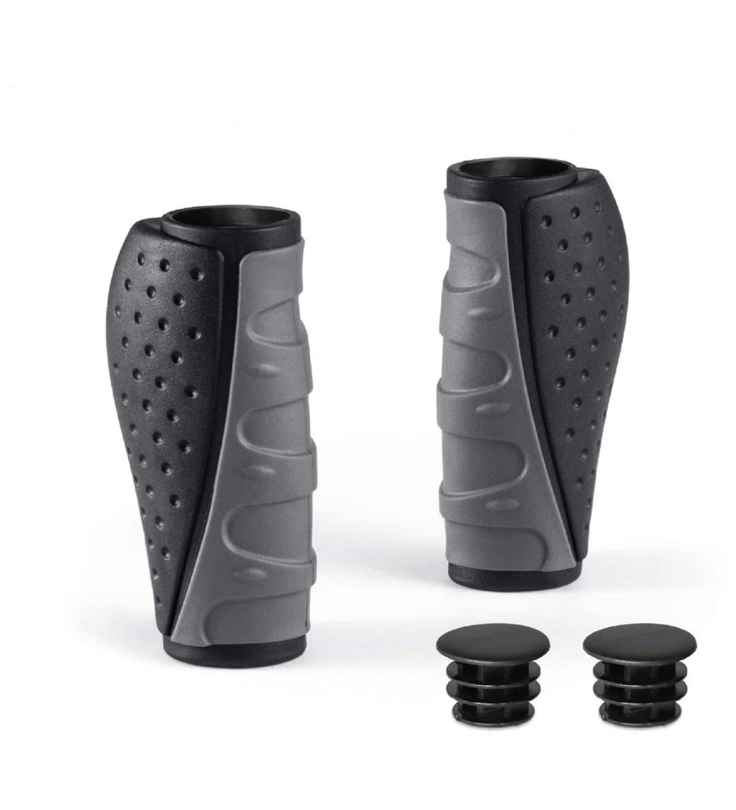 PRUNUS Bike Handlebar Grips - Ergonomic Antislip Replacement Grips for BMX MTB Mountain Bike (90mm/130mm) - Buy Online on SooperMarket.com