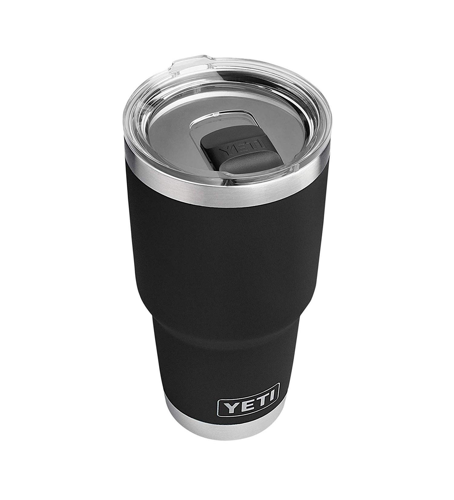 YETI Rambler 30 oz Tumbler with MagSlider Lid - Stainless Steel, Vacuum Insulated - Black - Buy Online on SooperMarket.com