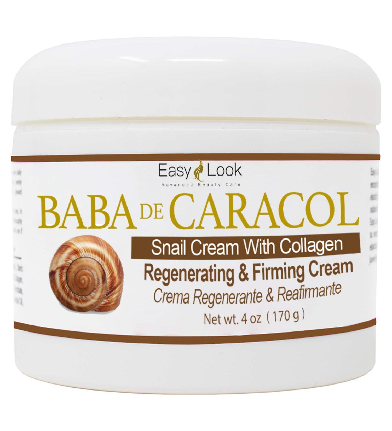 Baba de Caracol Snail Cream with Collagen - Regenerating & Firming Formula - Buy Online on SooperMarket.com