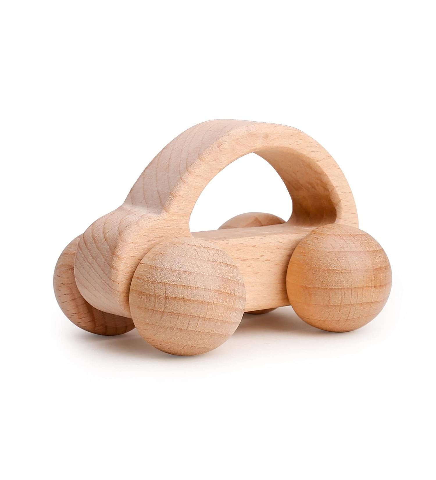 Handmade Bio-Wood Waldorf Montessori Toys for Babies & Toddlers | Eco-Friendly Beech Wood Gift - Buy Online on SooperMarket.com