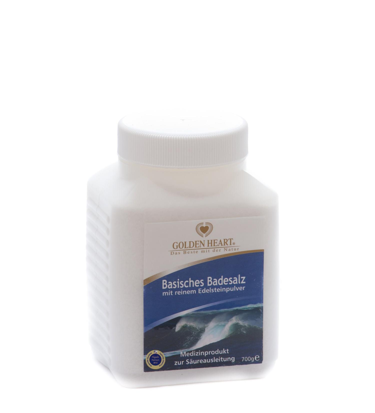 Alkaline bath salt with pure gemstone powder 700 g 700 g (1 pack)
