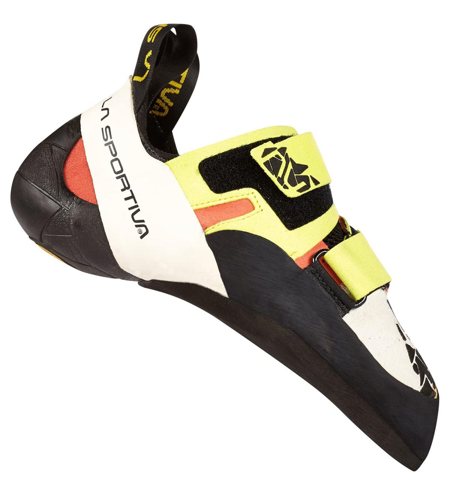 LA SPORTIVA LaSportiva OTAKI women's climbing shoe yellow/white 37.5 EU Sulphur Coral